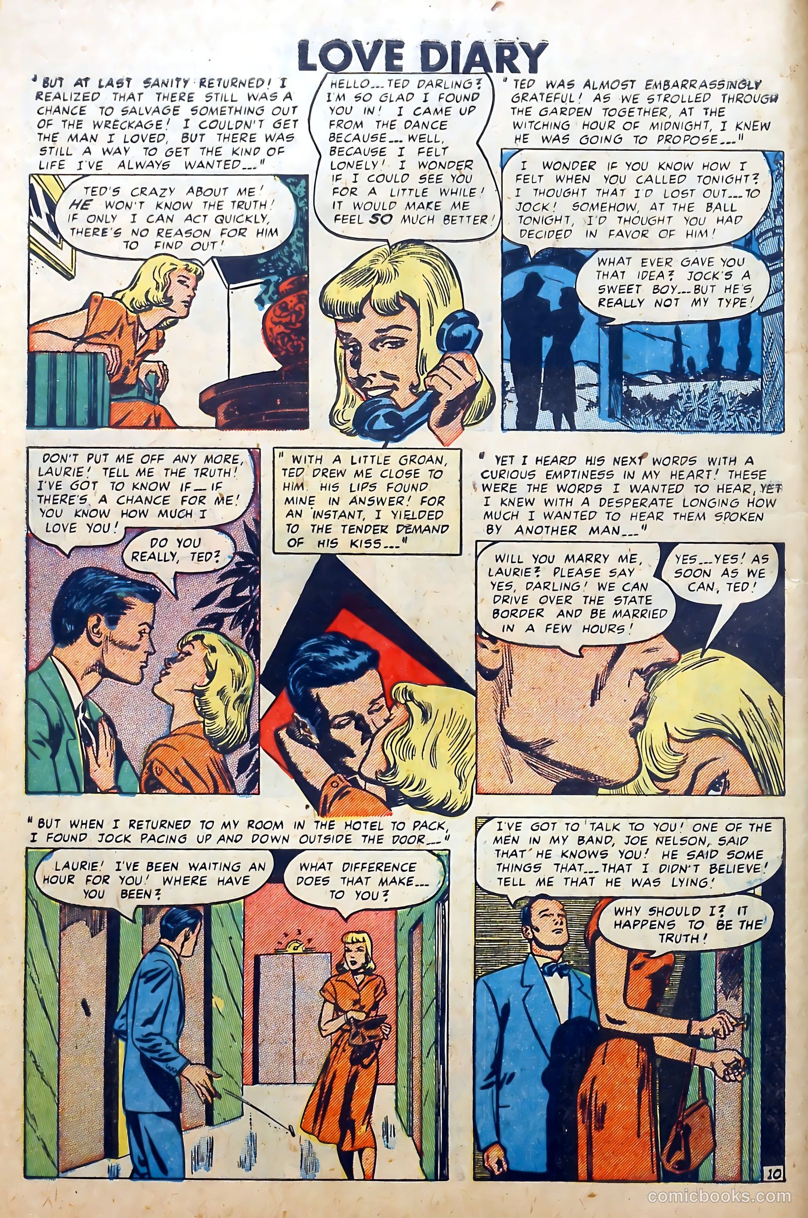 Love Diary #2 (1949) — page 12 of 52