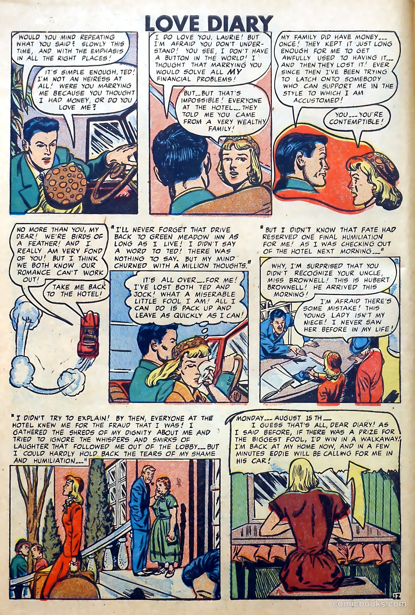 Love Diary #2 (1949) — page 14 of 52