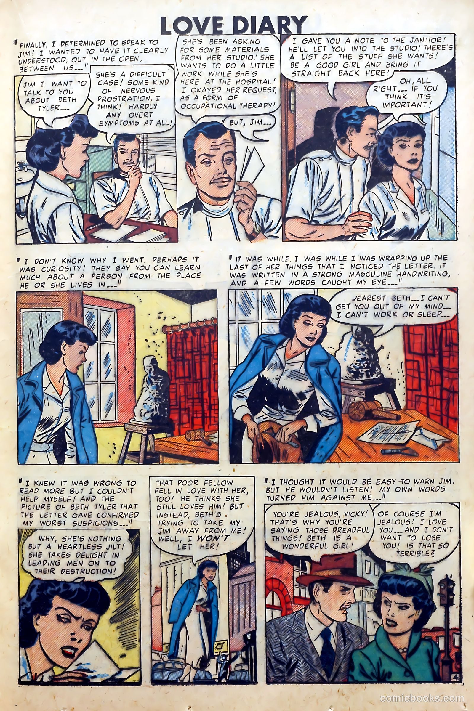 Love Diary #2 (1949) — page 21 of 52