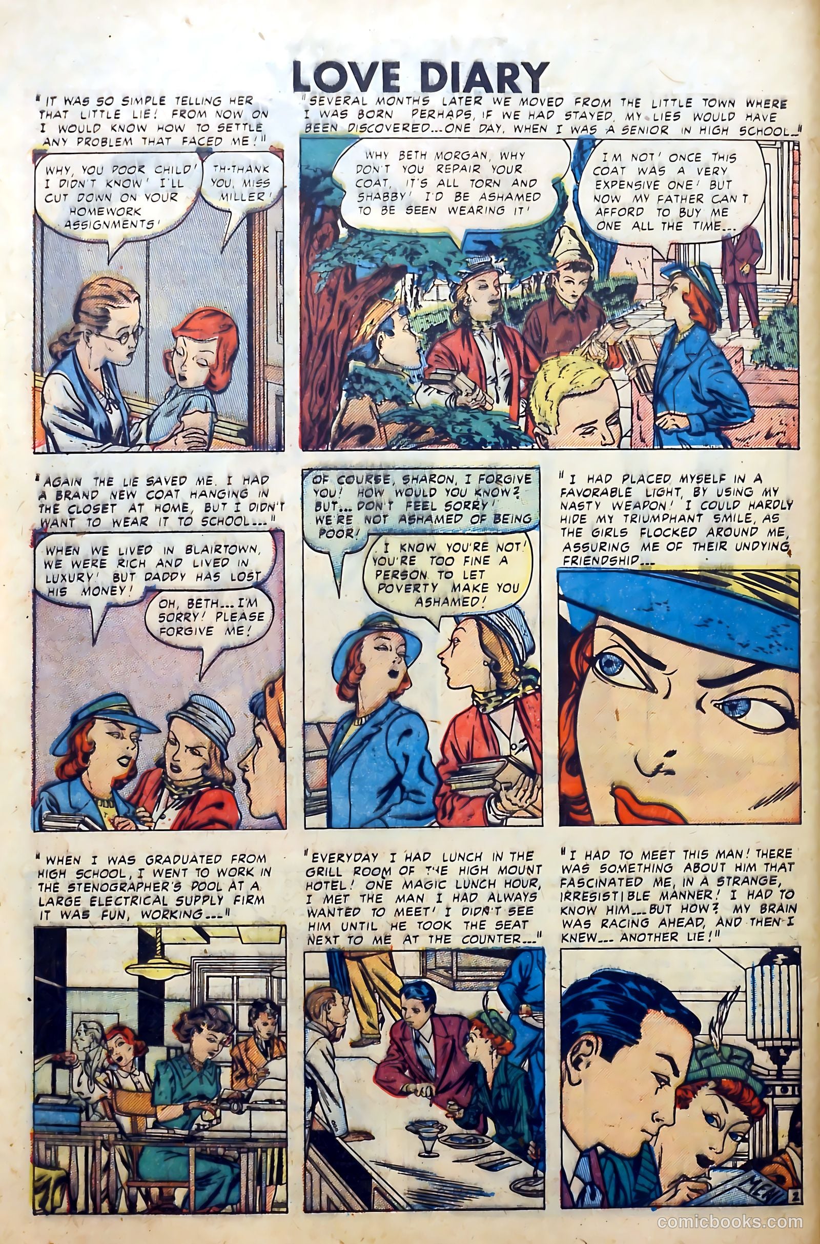 Love Diary #2 (1949) — page 42 of 52