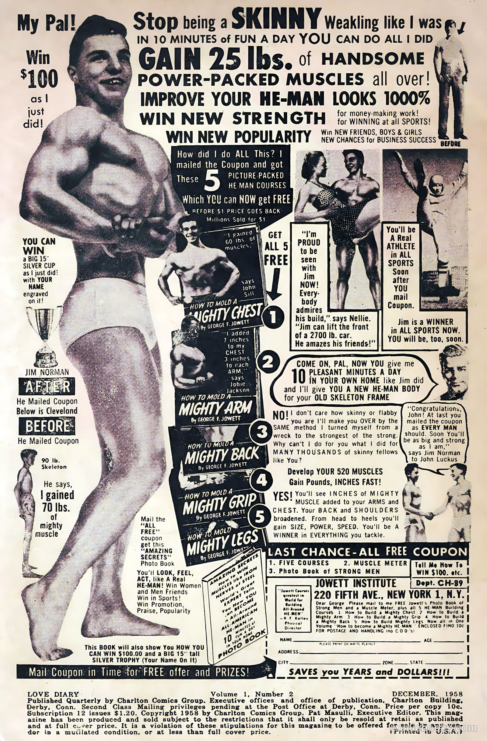 Love Diary #2 (1958) — page 2 of 36