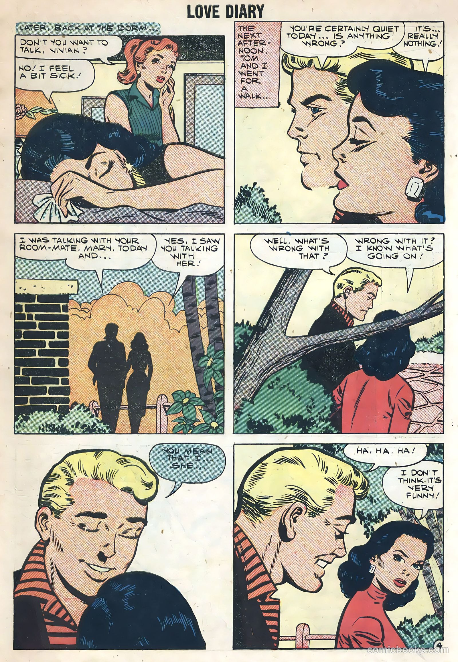 Love Diary #2 (1958) — page 7 of 36