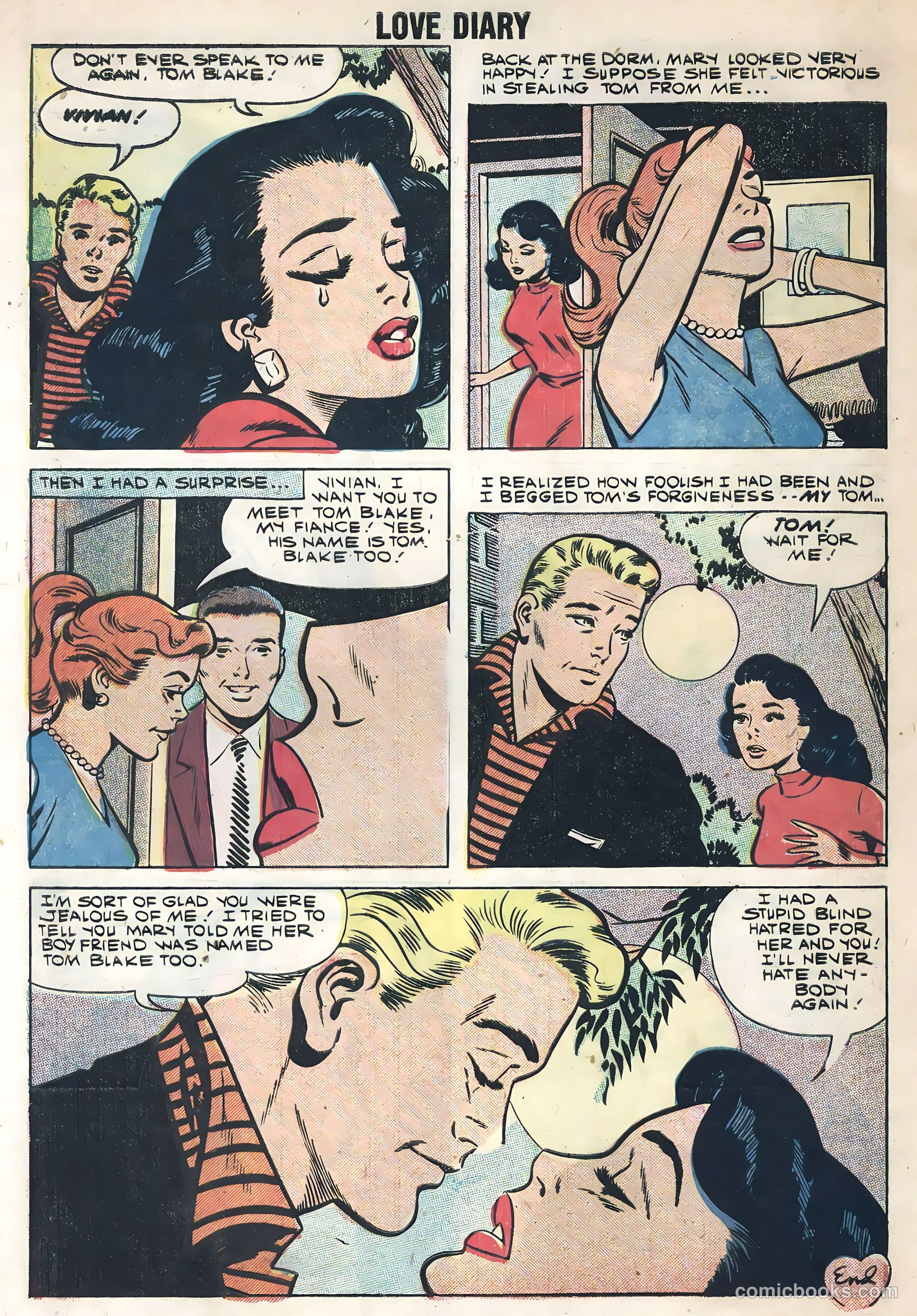 Love Diary #2 (1958) — page 8 of 36