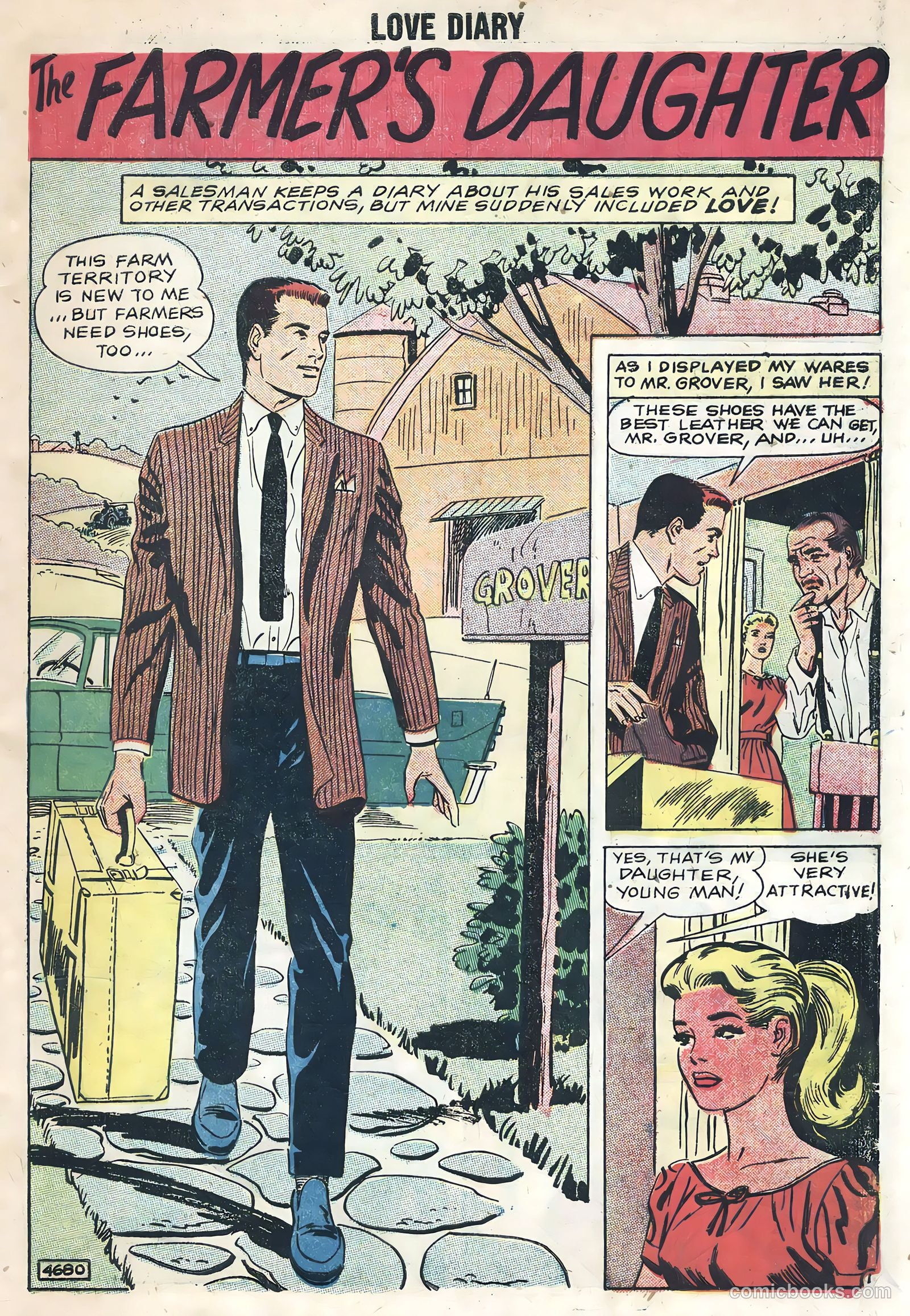 Love Diary #2 (1958) — page 9 of 36
