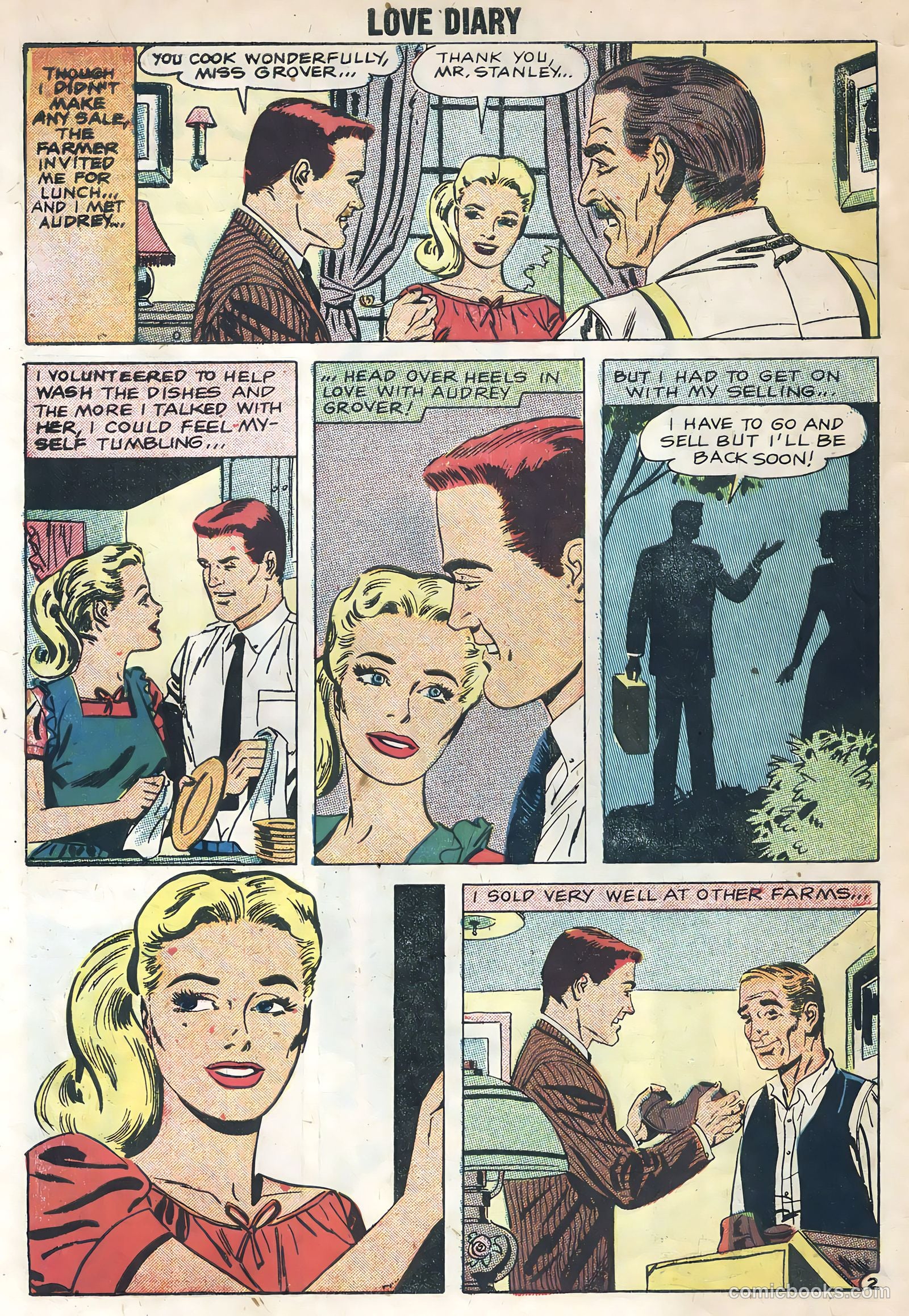 Love Diary #2 (1958) — page 10 of 36