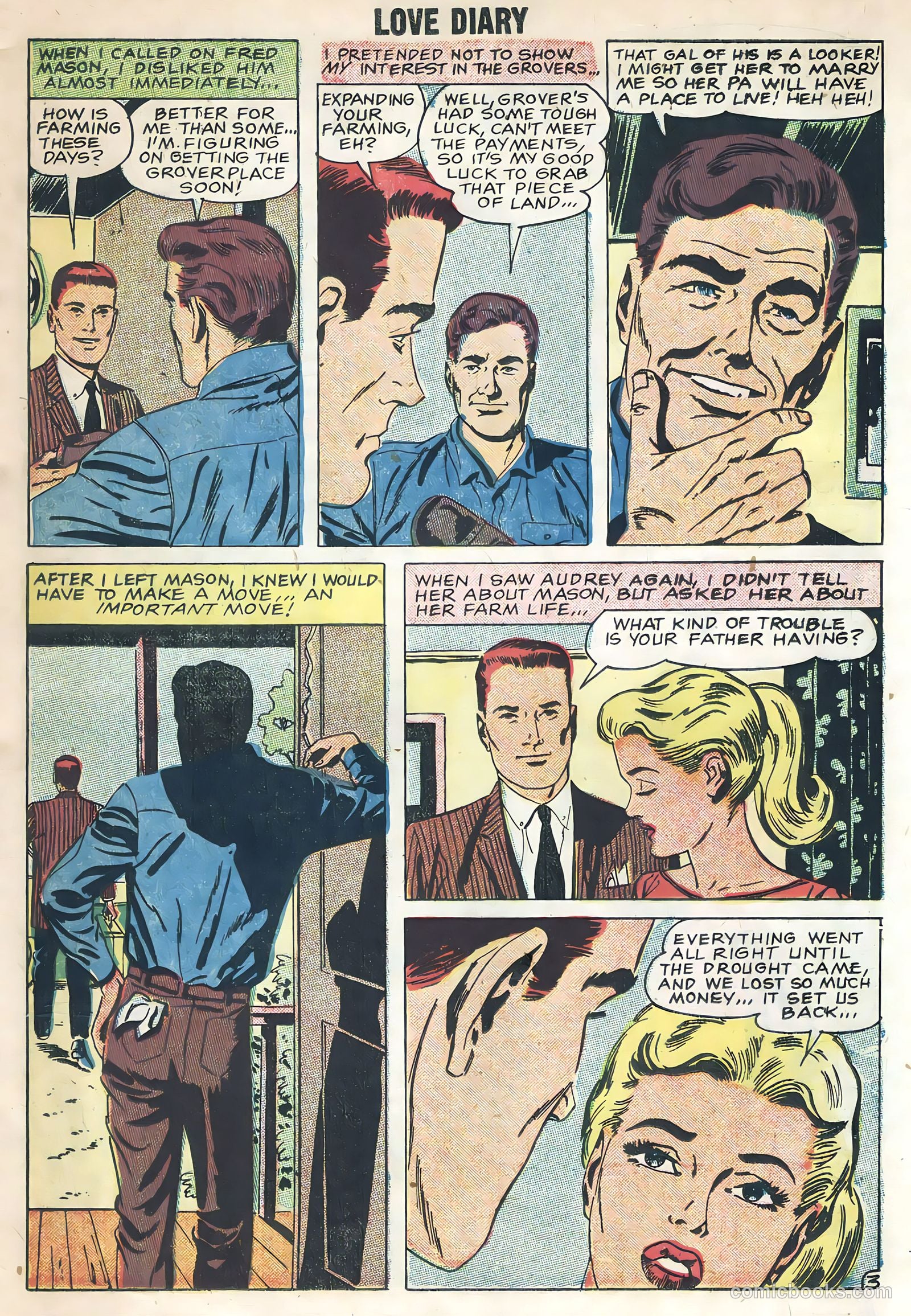 Love Diary #2 (1958) — page 11 of 36