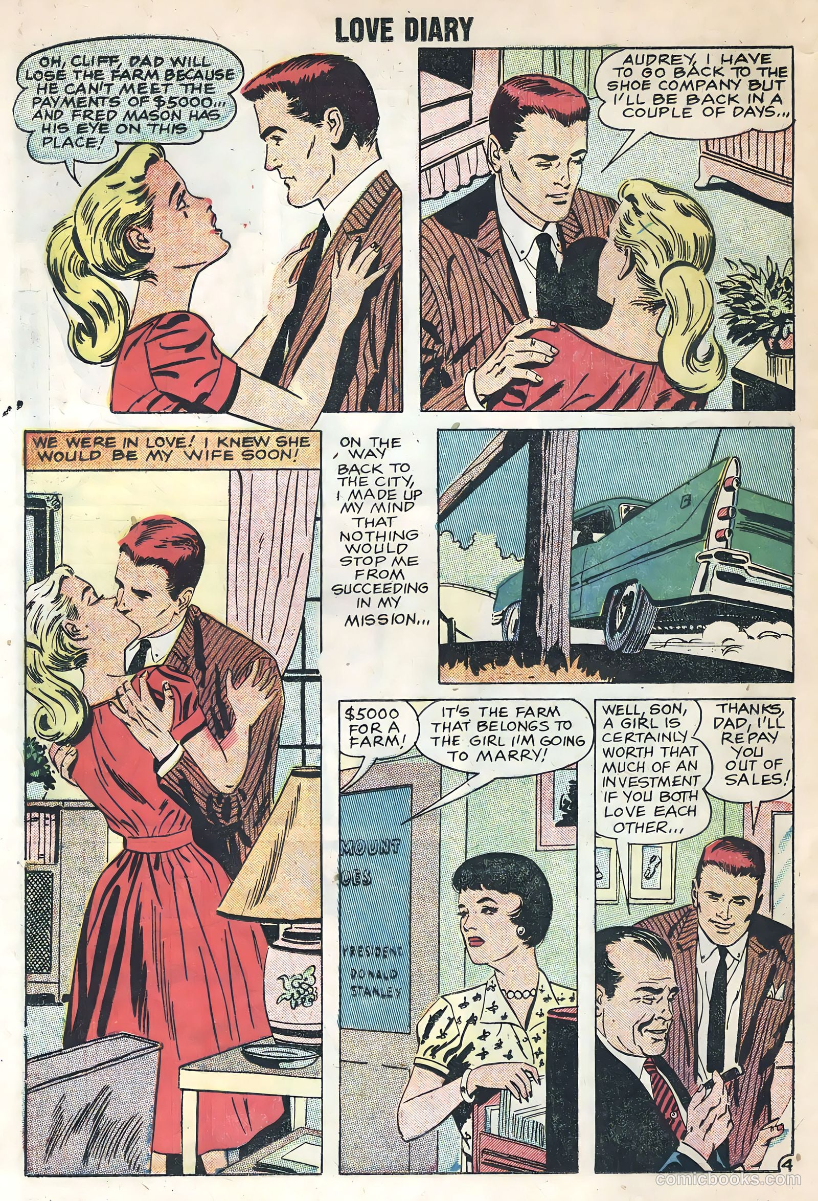 Love Diary #2 (1958) — page 12 of 36