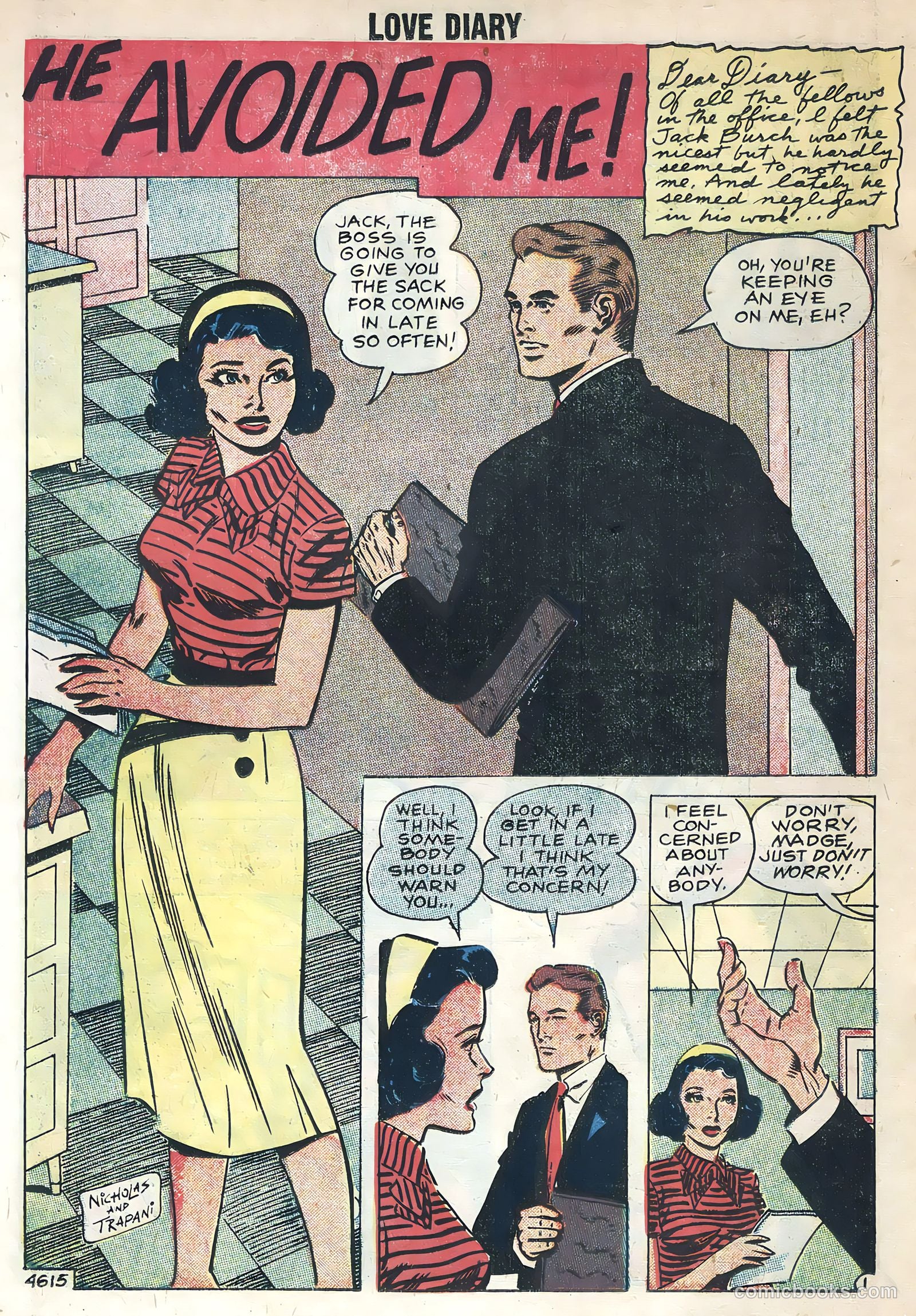 Love Diary #2 (1958) — page 14 of 36