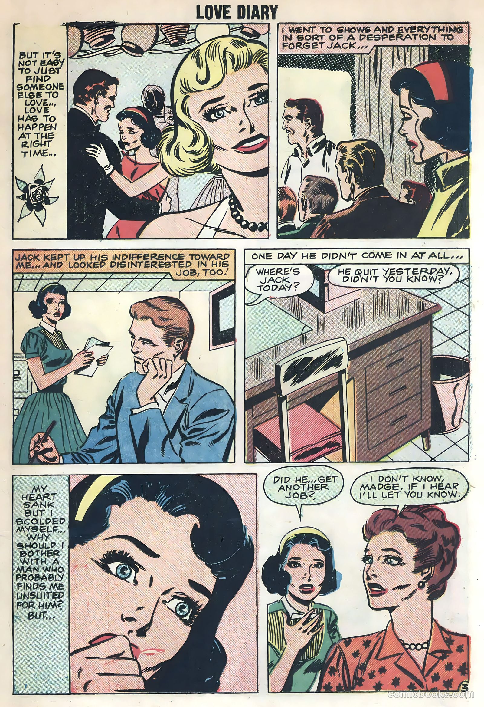 Love Diary #2 (1958) — page 17 of 36