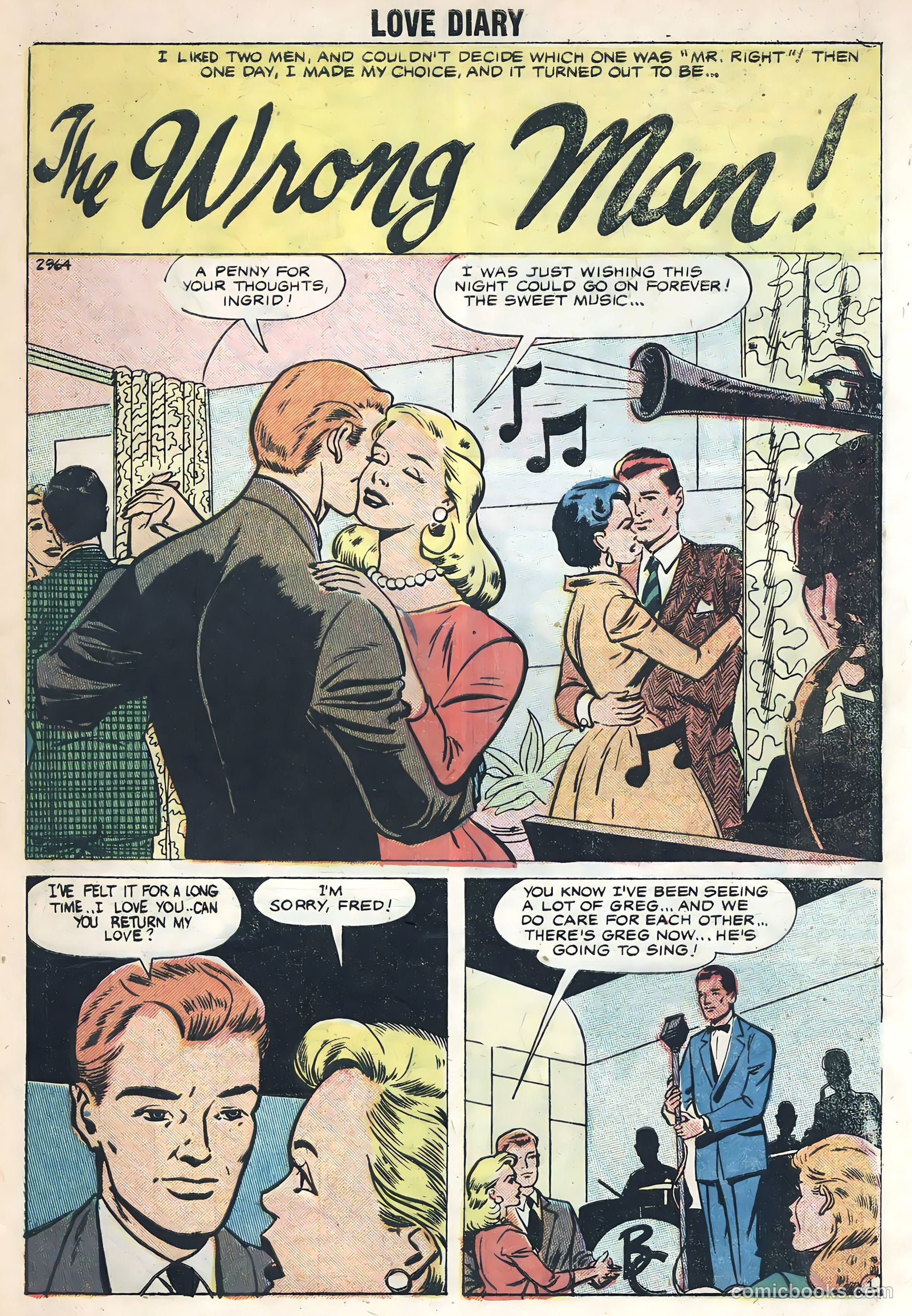Love Diary #2 (1958) — page 29 of 36