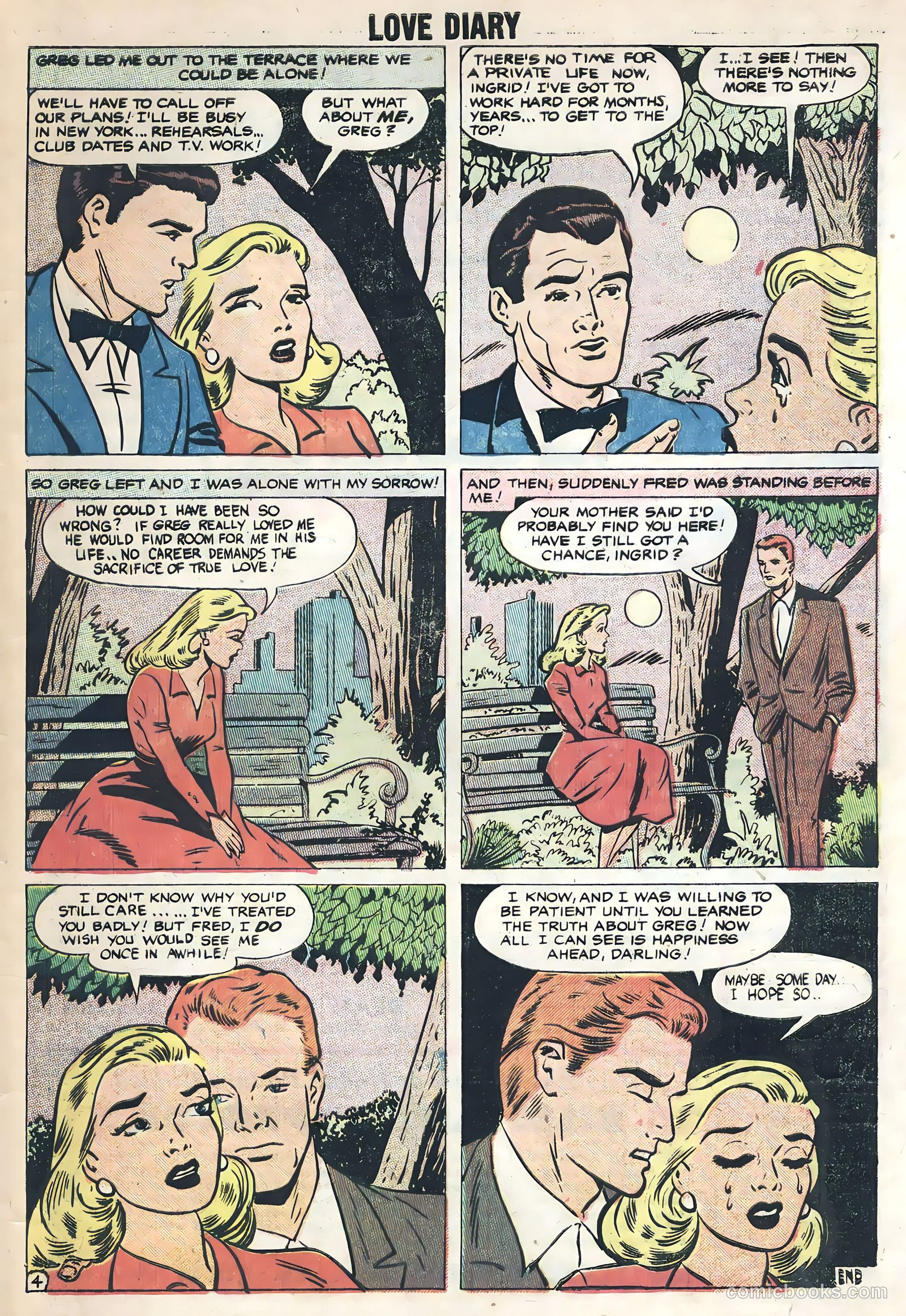 Love Diary #2 (1958) — page 33 of 36