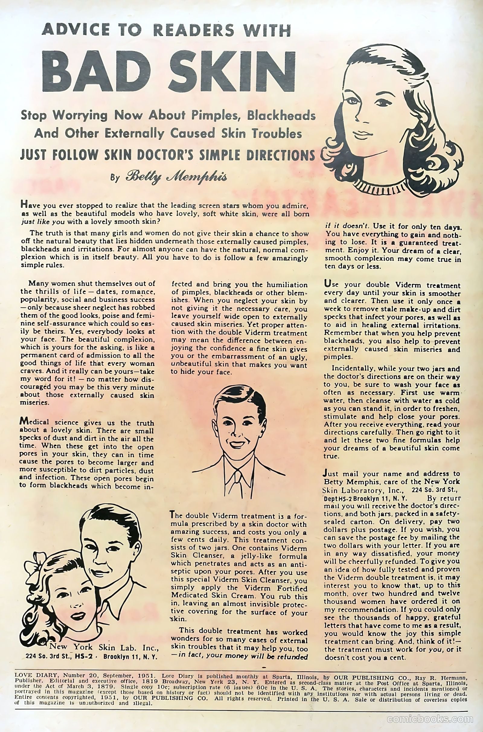 Love Diary #20 (1951) — page 2 of 52