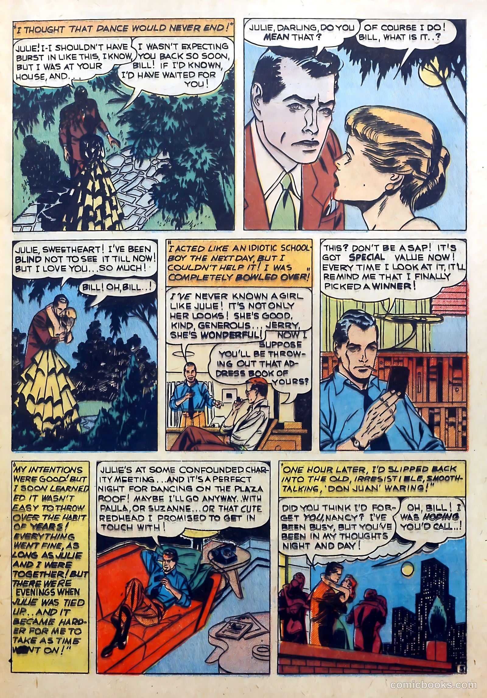 Love Diary #20 (1951) — page 21 of 52