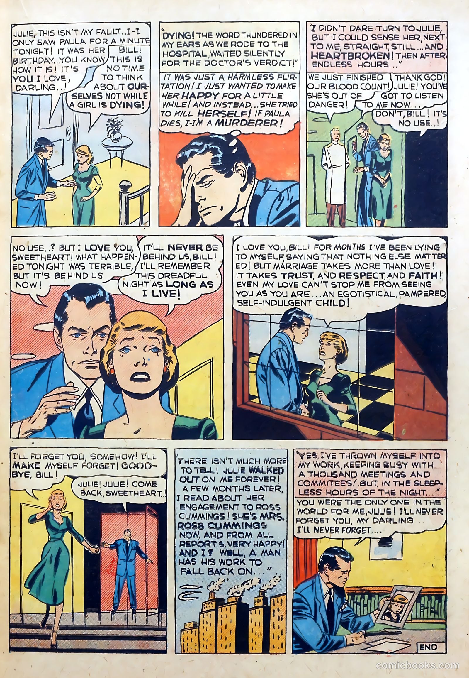 Love Diary #20 (1951) — page 25 of 52