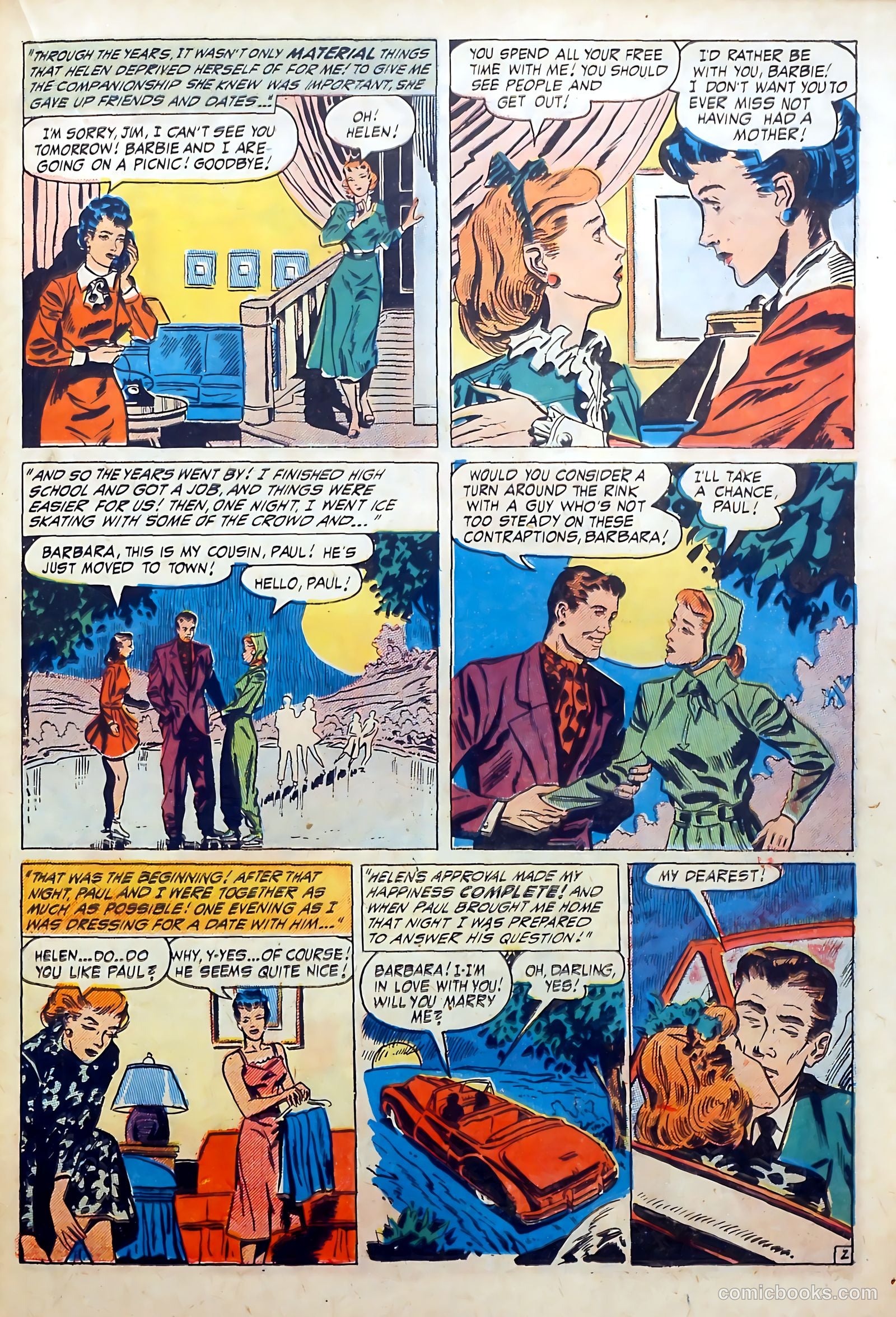 Love Diary #20 (1951) — page 29 of 52