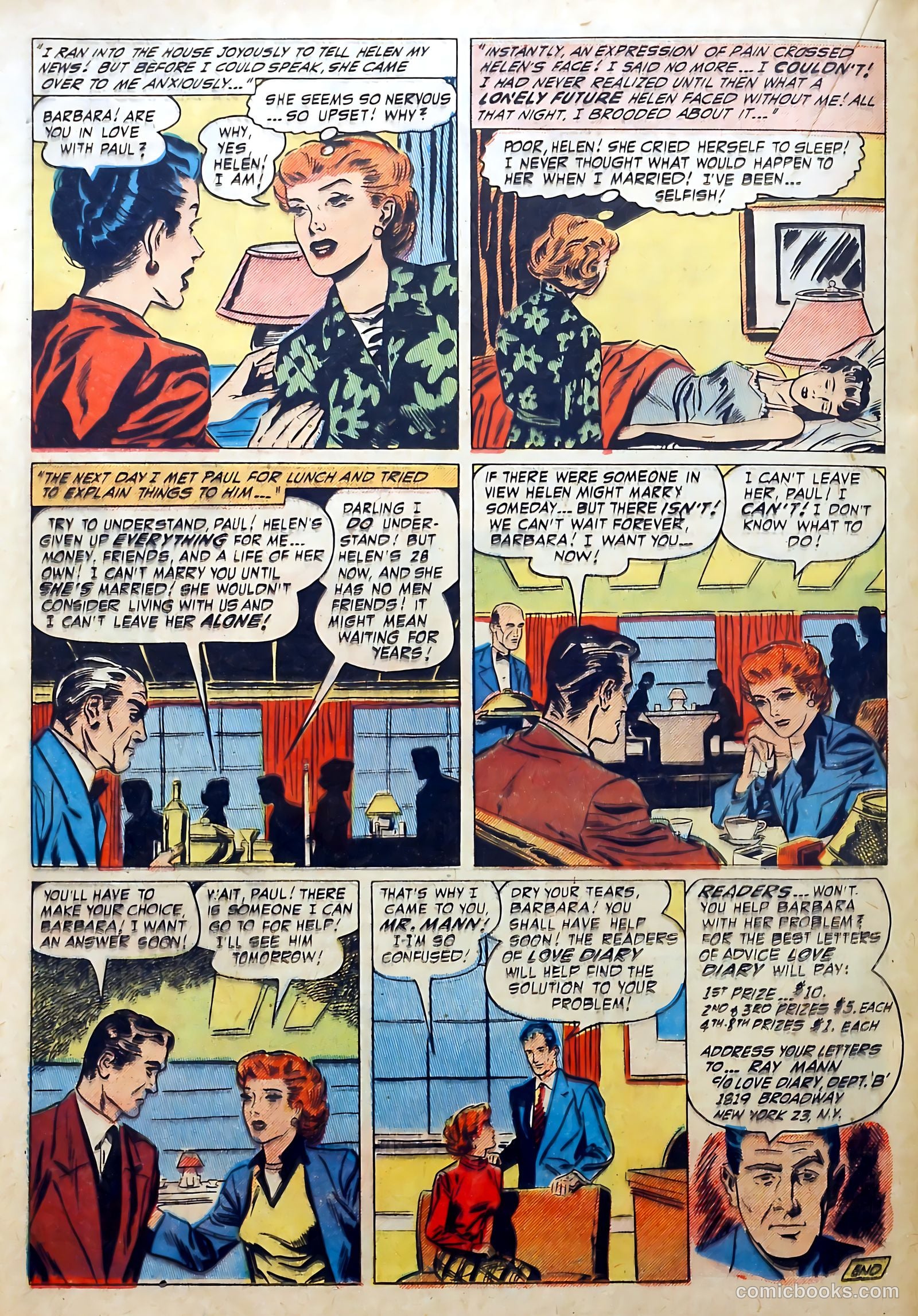 Love Diary #20 (1951) — page 30 of 52