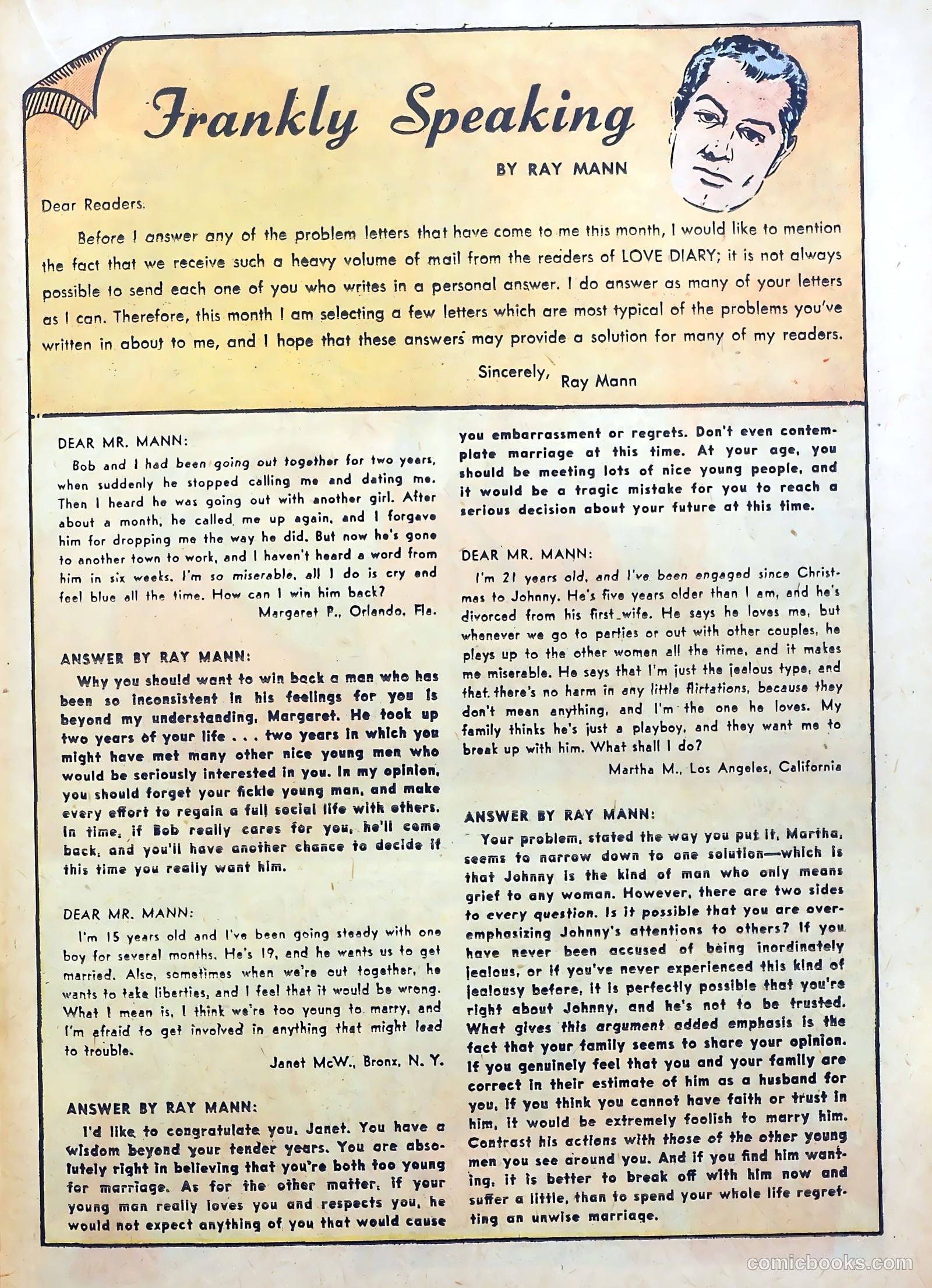 Love Diary #20 (1951) — page 31 of 52