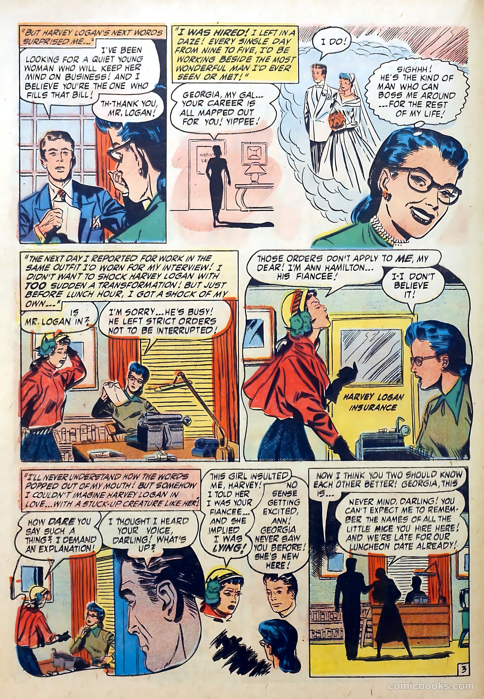 Love Diary #20 (1951) — page 34 of 52