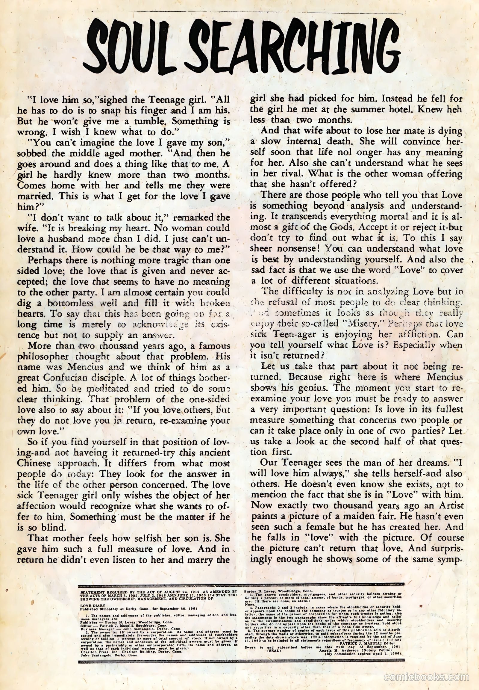Love Diary #21 (1962) — page 18 of 37