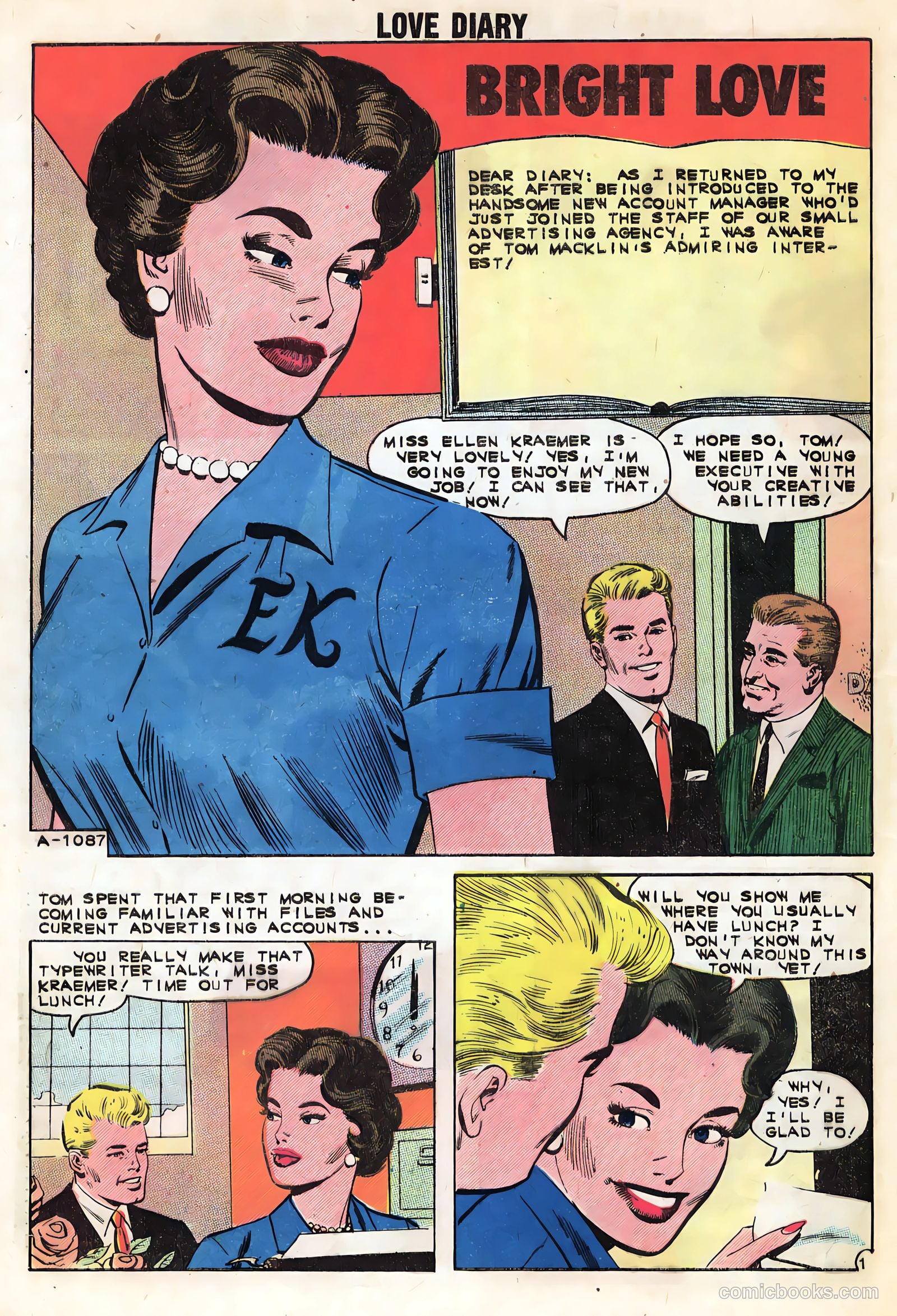 Love Diary #21 (1962) — page 28 of 37