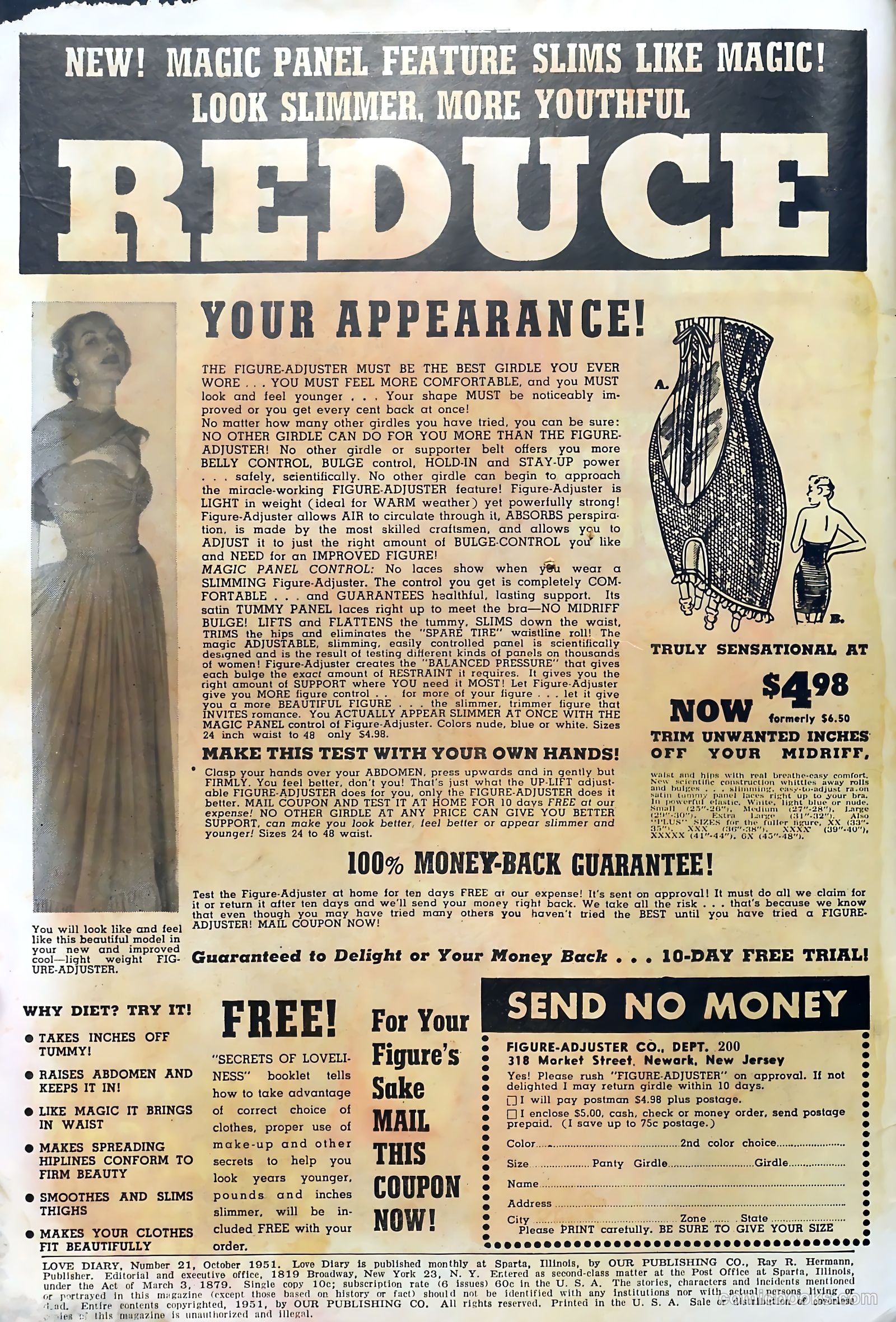Love Diary #21 (1951) — page 2 of 36
