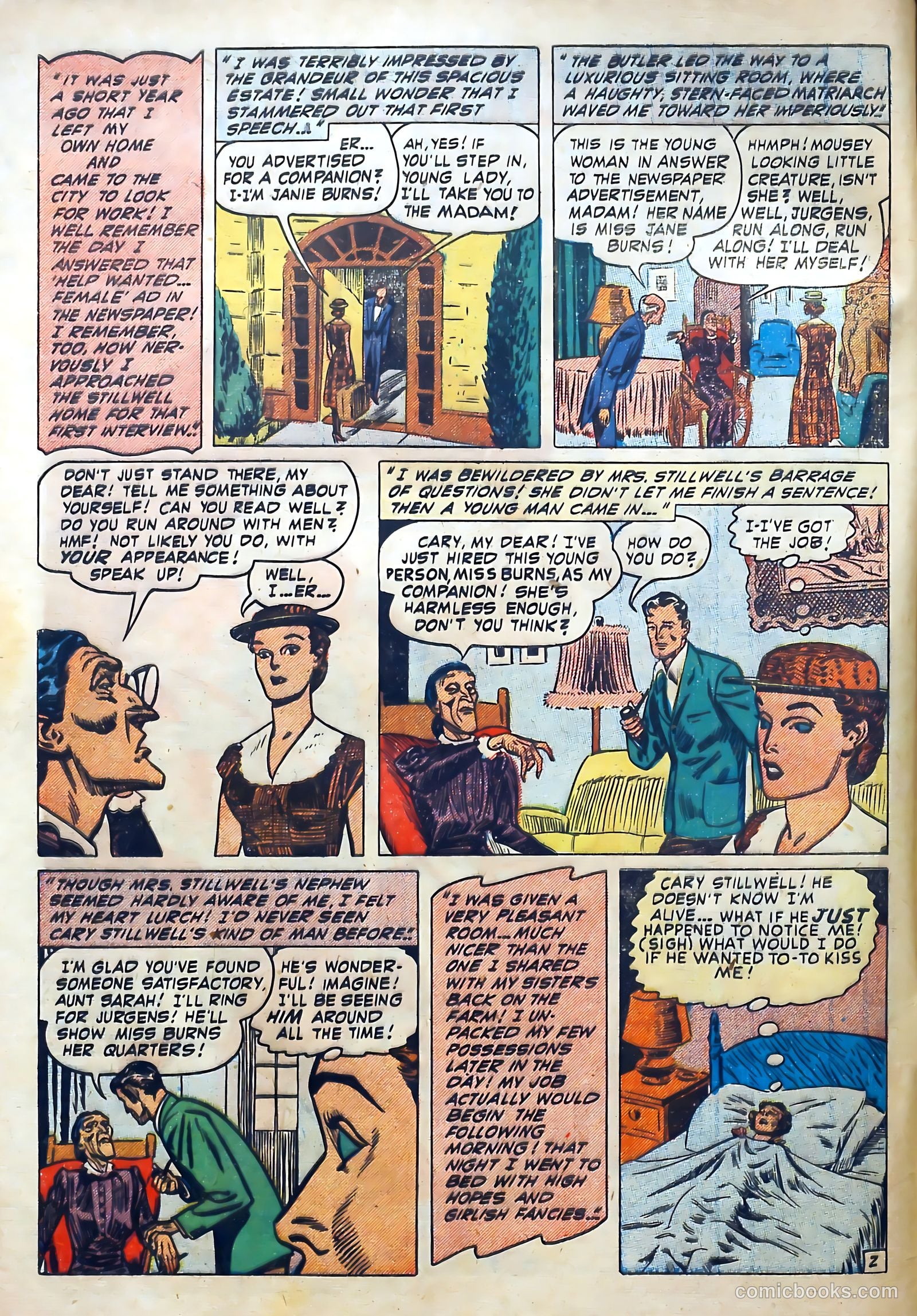 Love Diary #21 (1951) — page 4 of 36