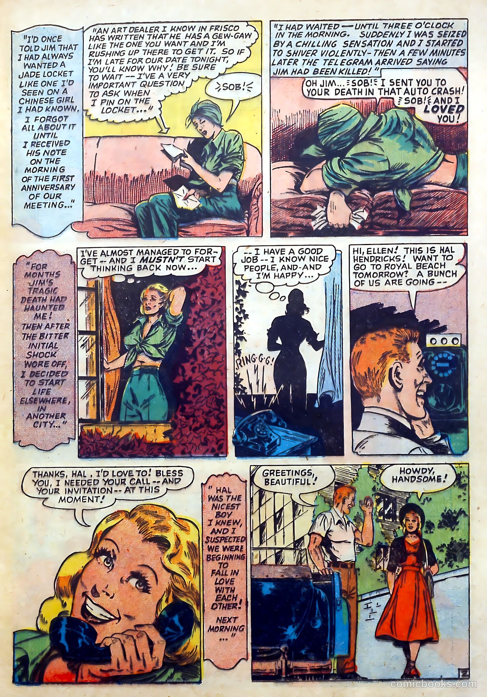 Love Diary #21 (1951) — page 15 of 36