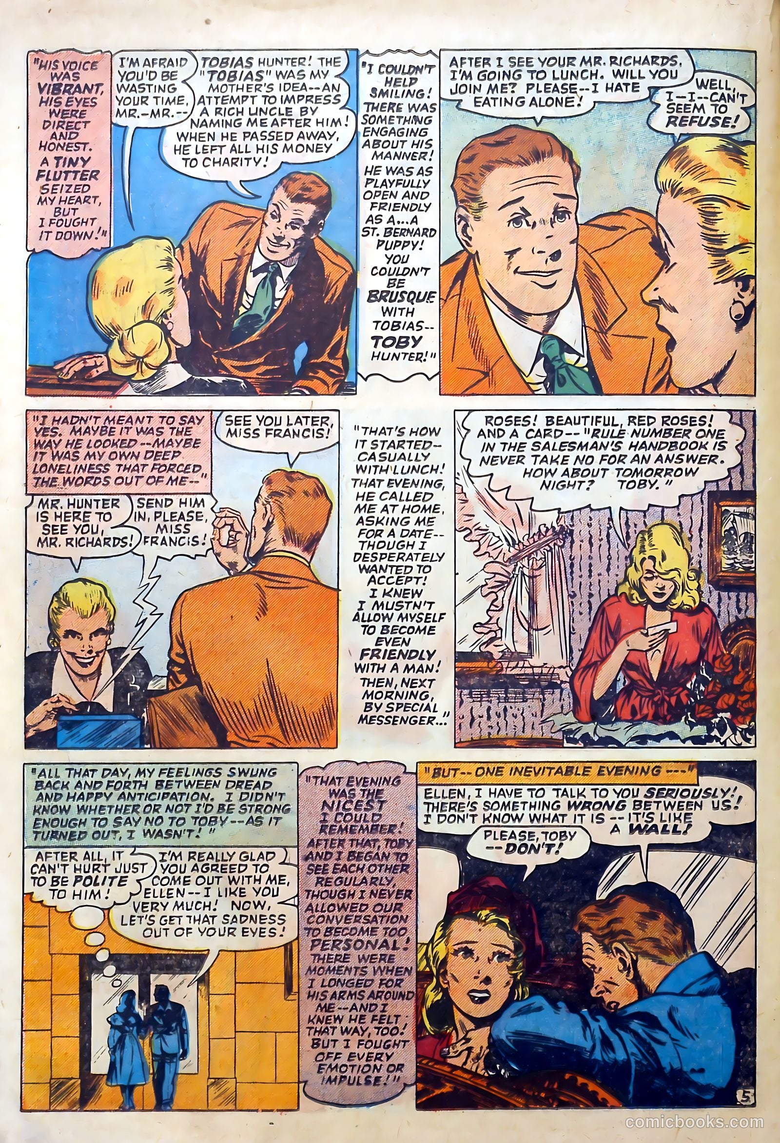 Love Diary #21 (1951) — page 18 of 36