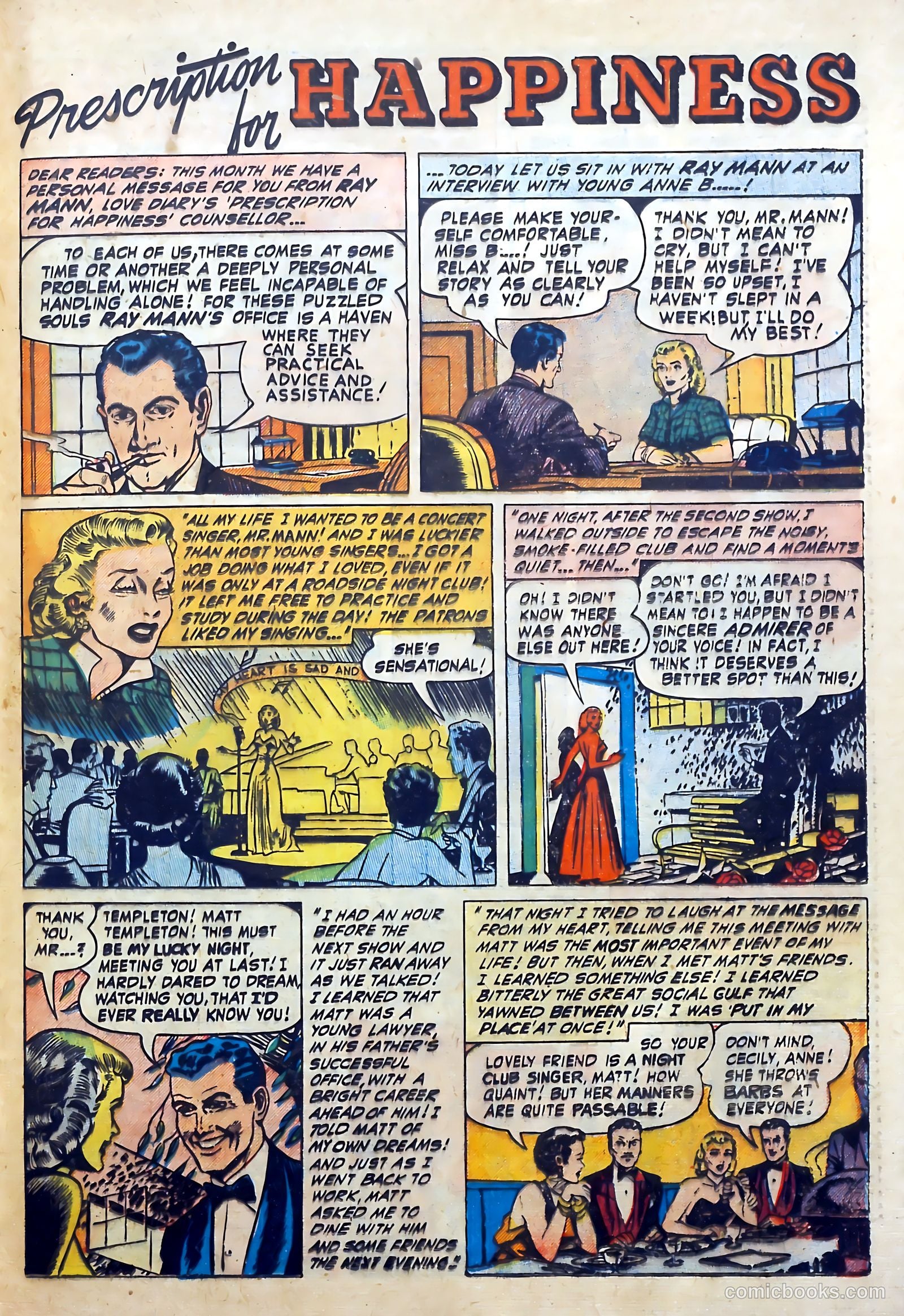 Love Diary #21 (1951) — page 23 of 36