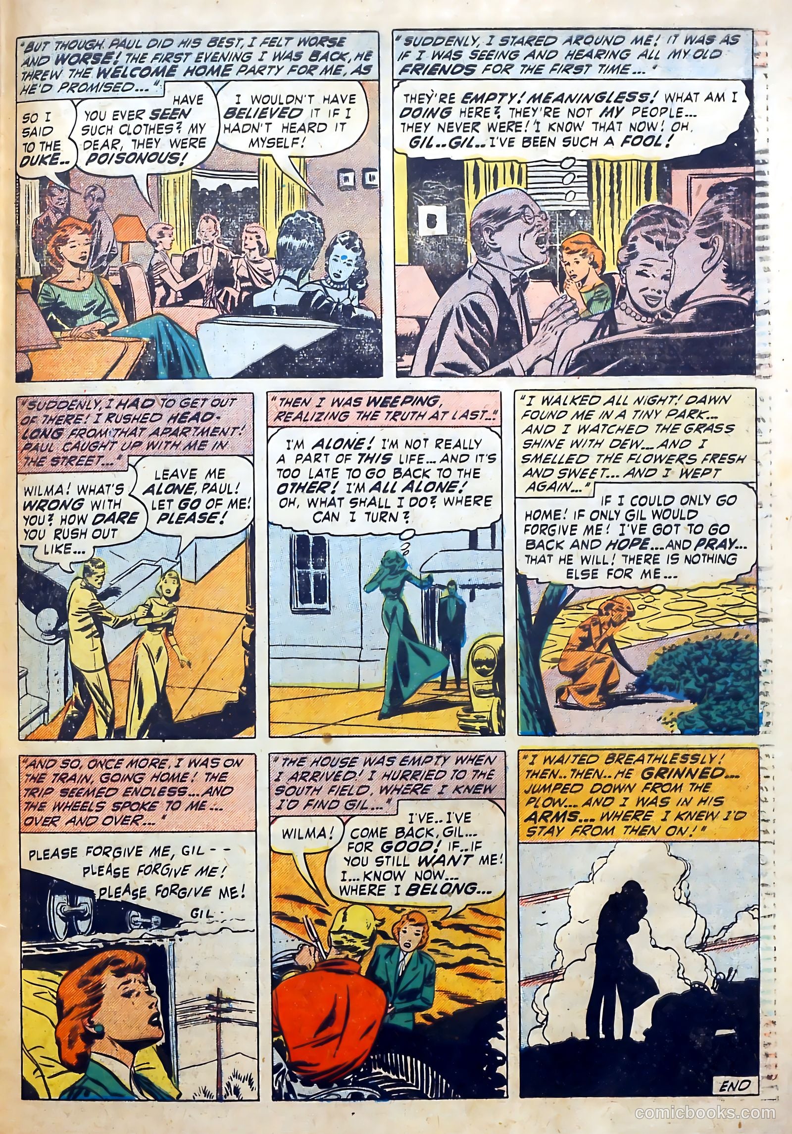 Love Diary #21 (1951) — page 33 of 36