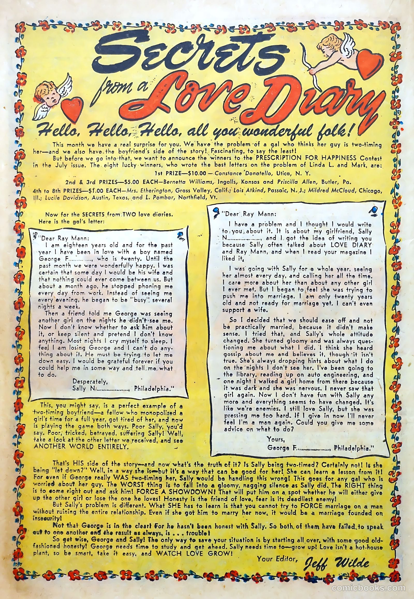 Love Diary #22 (1962) — page 20 of 37