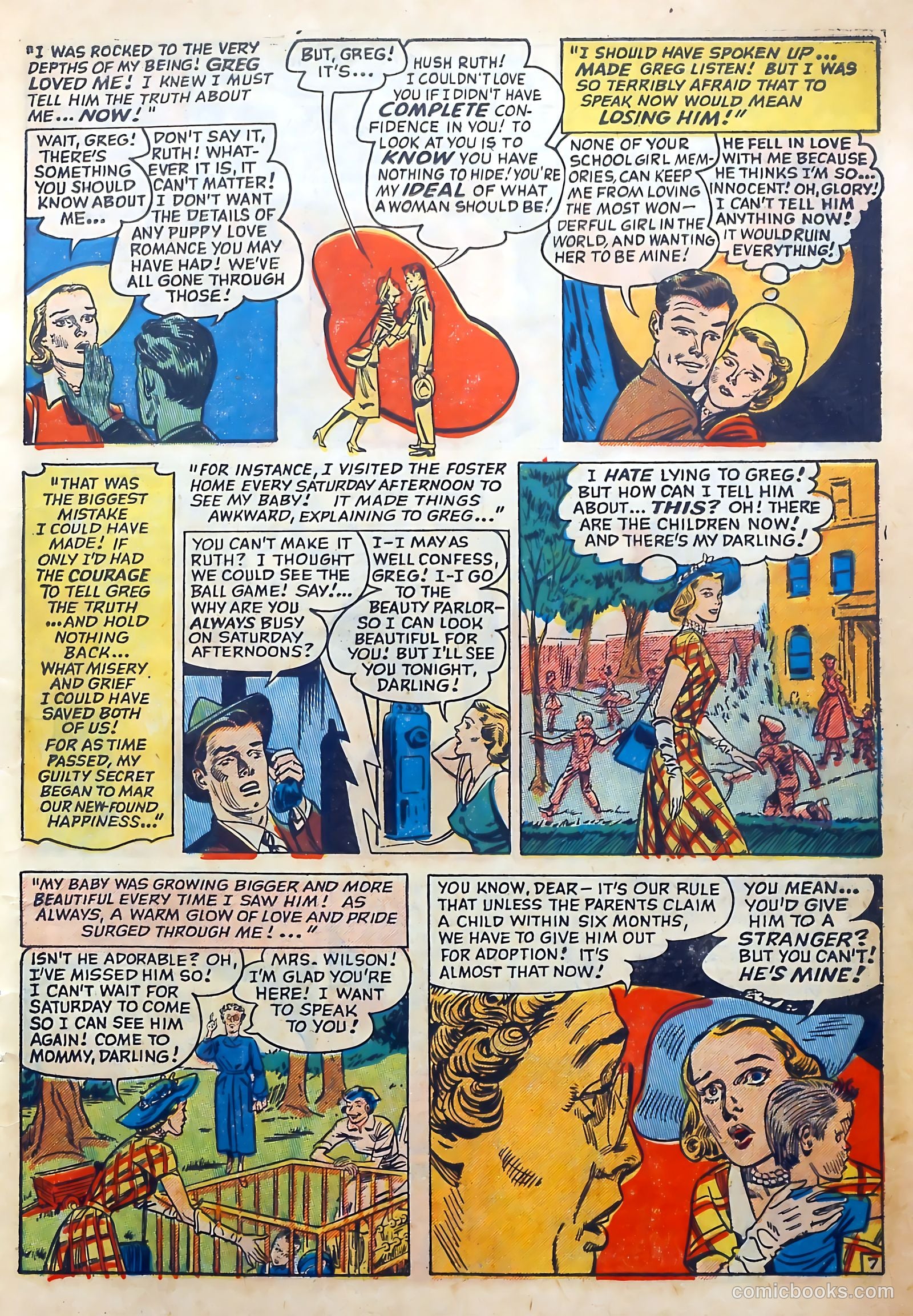 Love Diary #22 (1951) — page 9 of 36