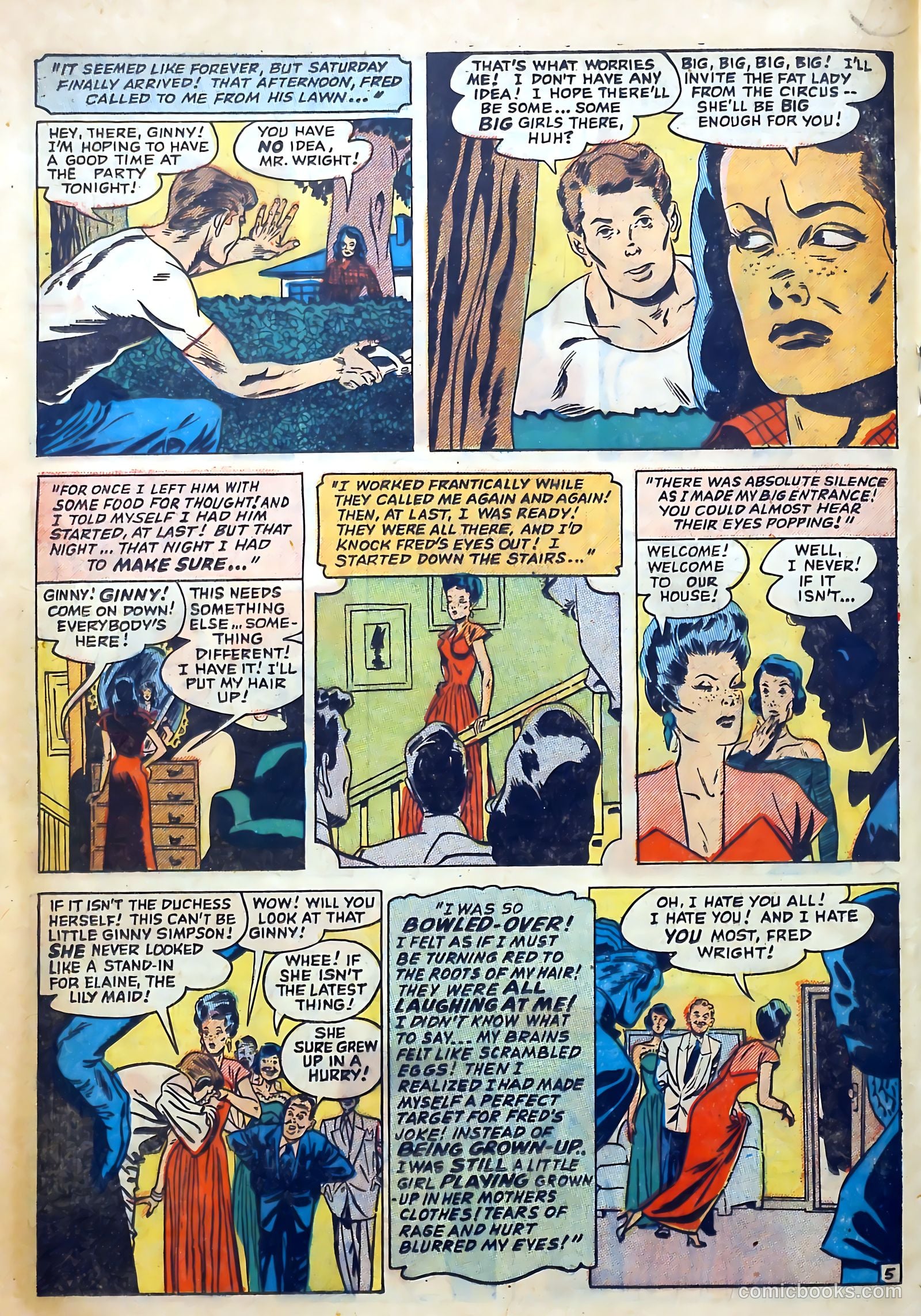 Love Diary #22 (1951) — page 18 of 36