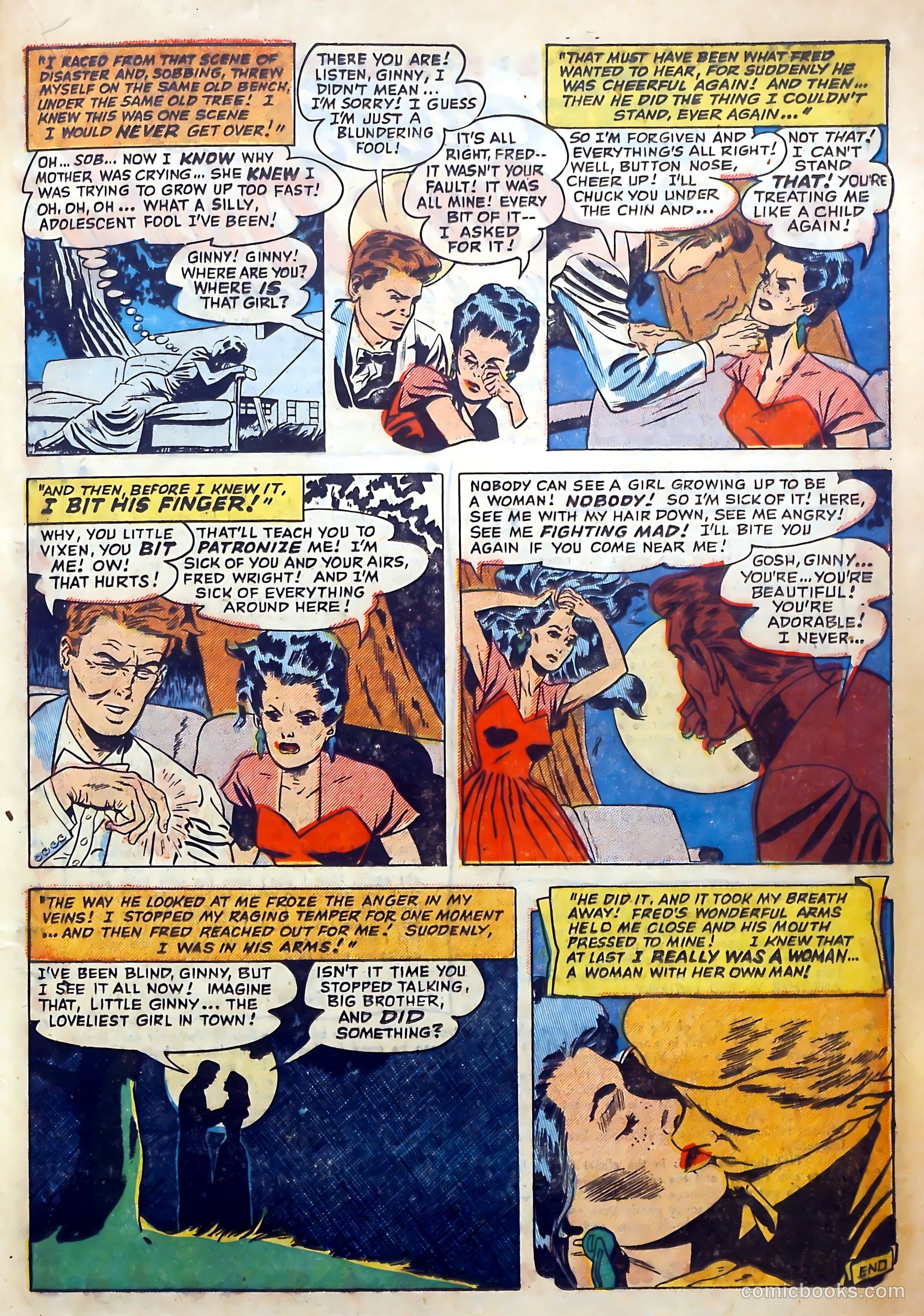Love Diary #22 (1951) — page 19 of 36