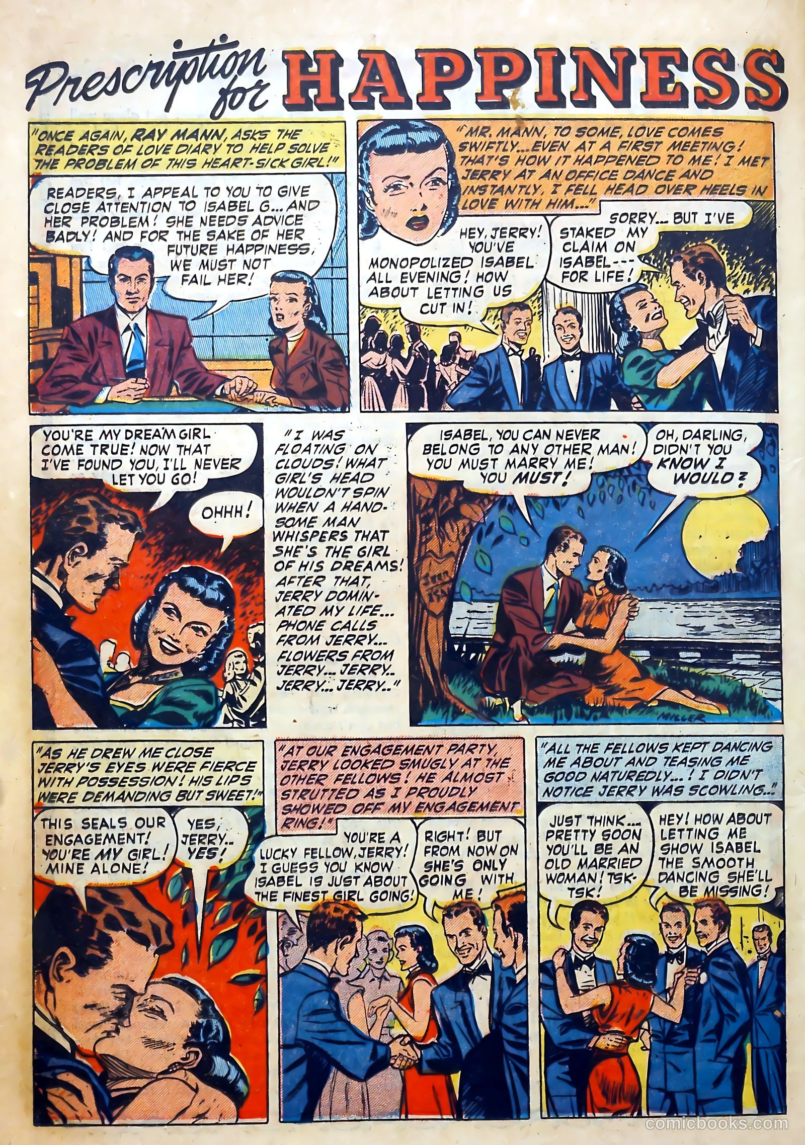Love Diary #22 (1951) — page 22 of 36