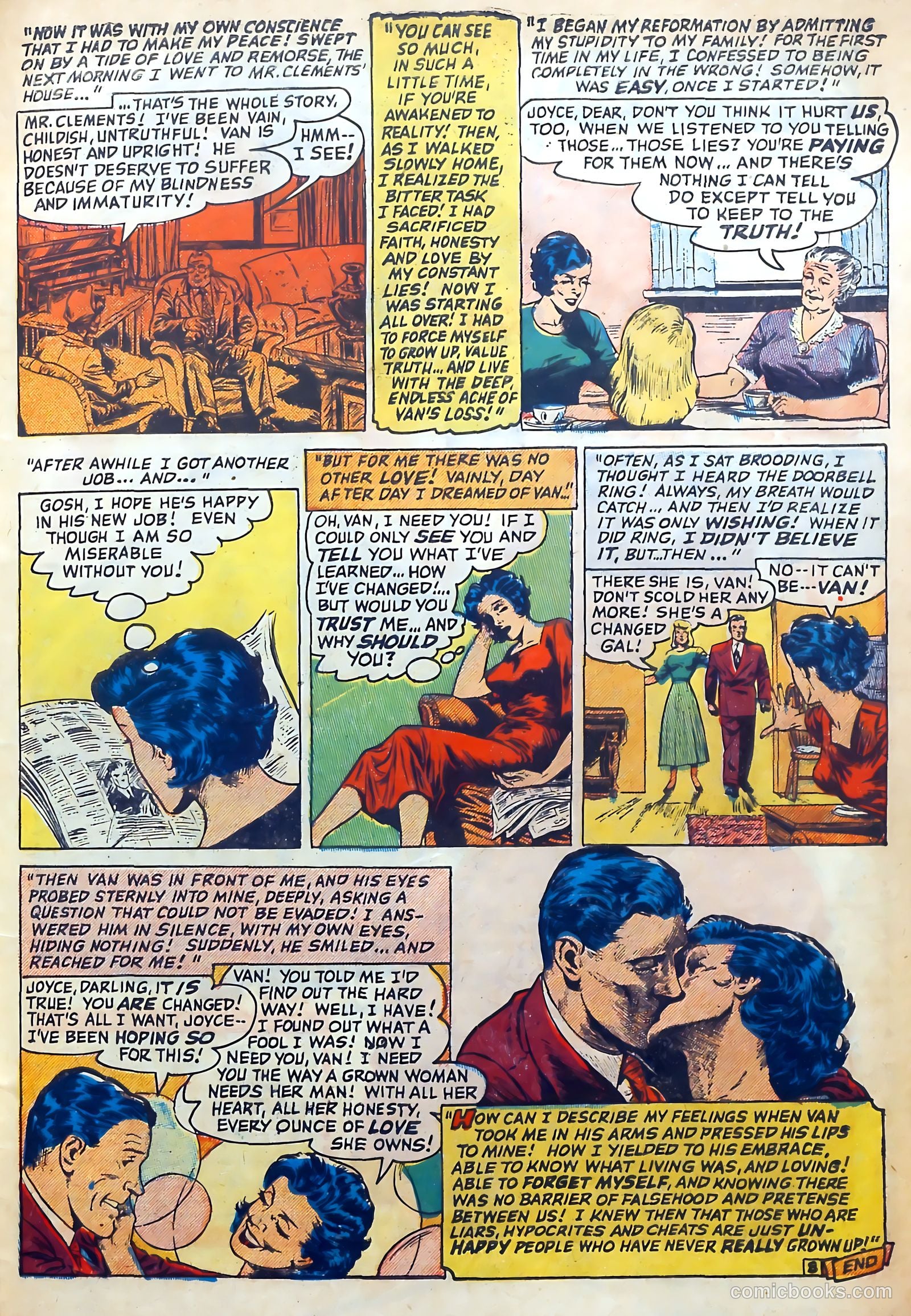 Love Diary #22 (1951) — page 33 of 36