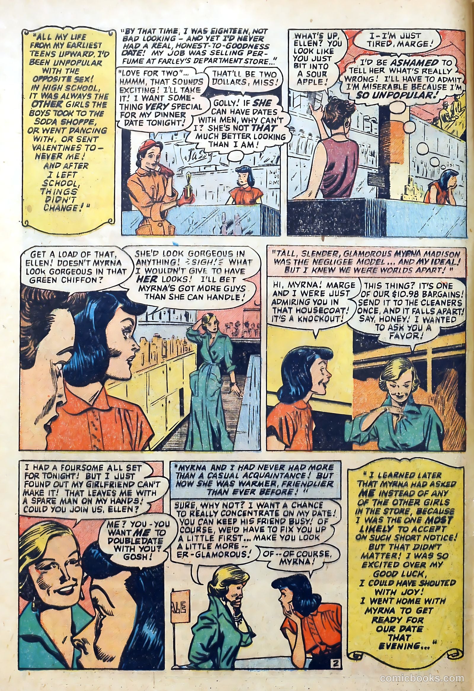 Love Diary #23 (1951) — page 4 of 36