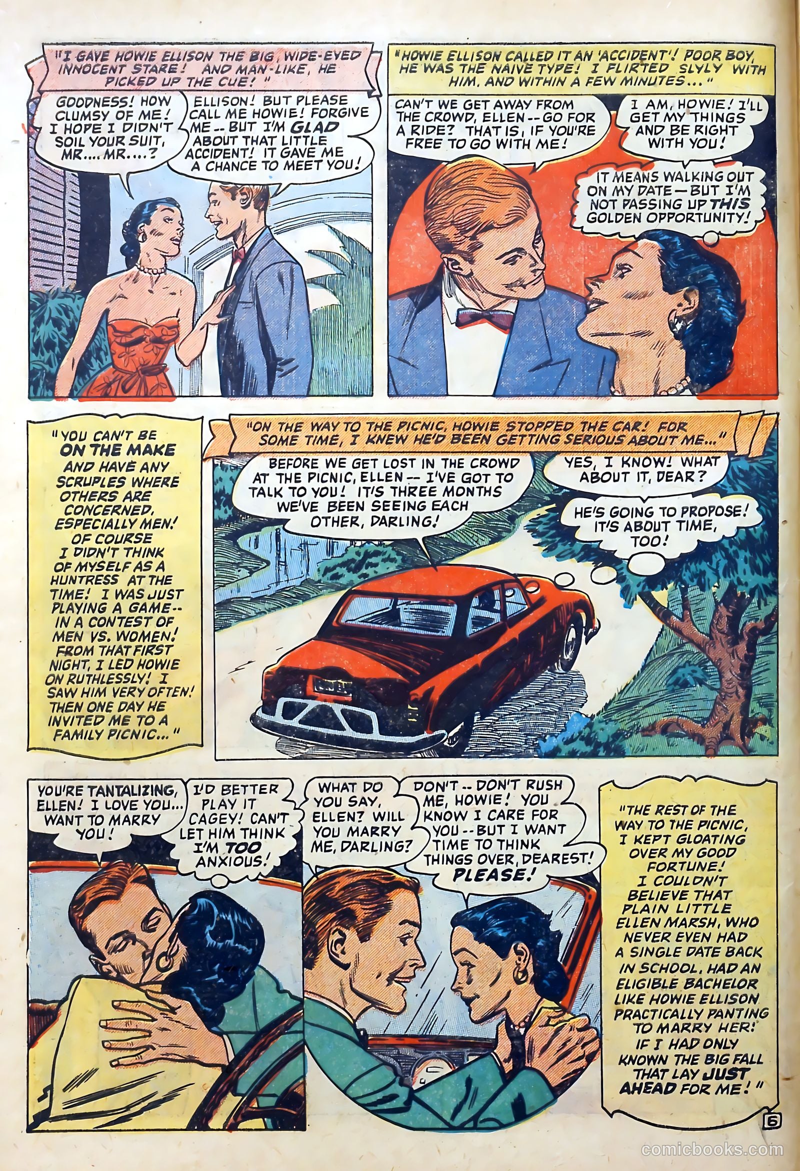 Love Diary #23 (1951) — page 8 of 36