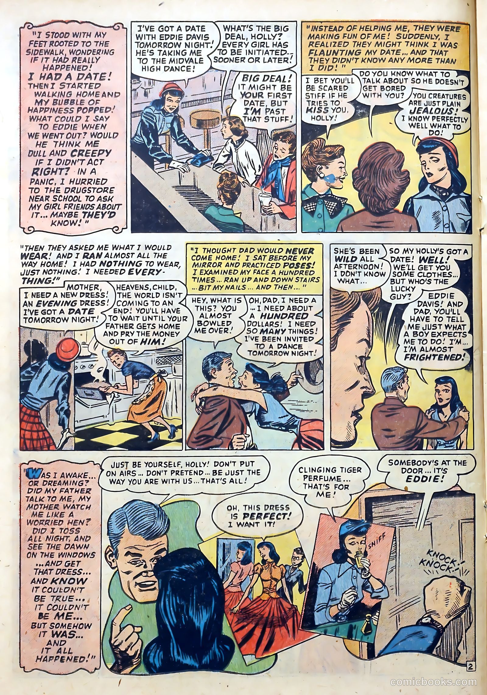 Love Diary #23 (1951) — page 16 of 36