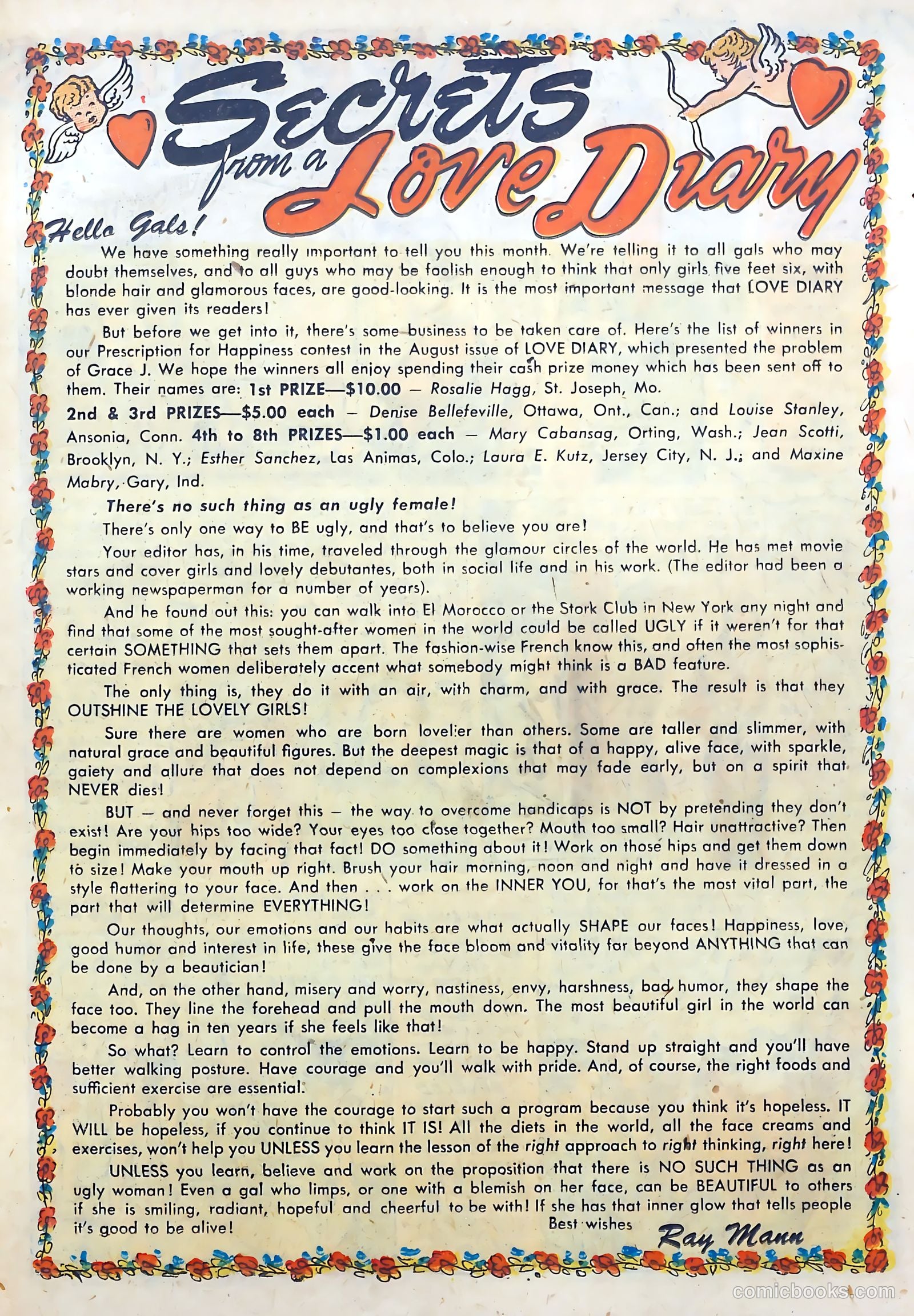 Love Diary #23 (1951) — page 19 of 36