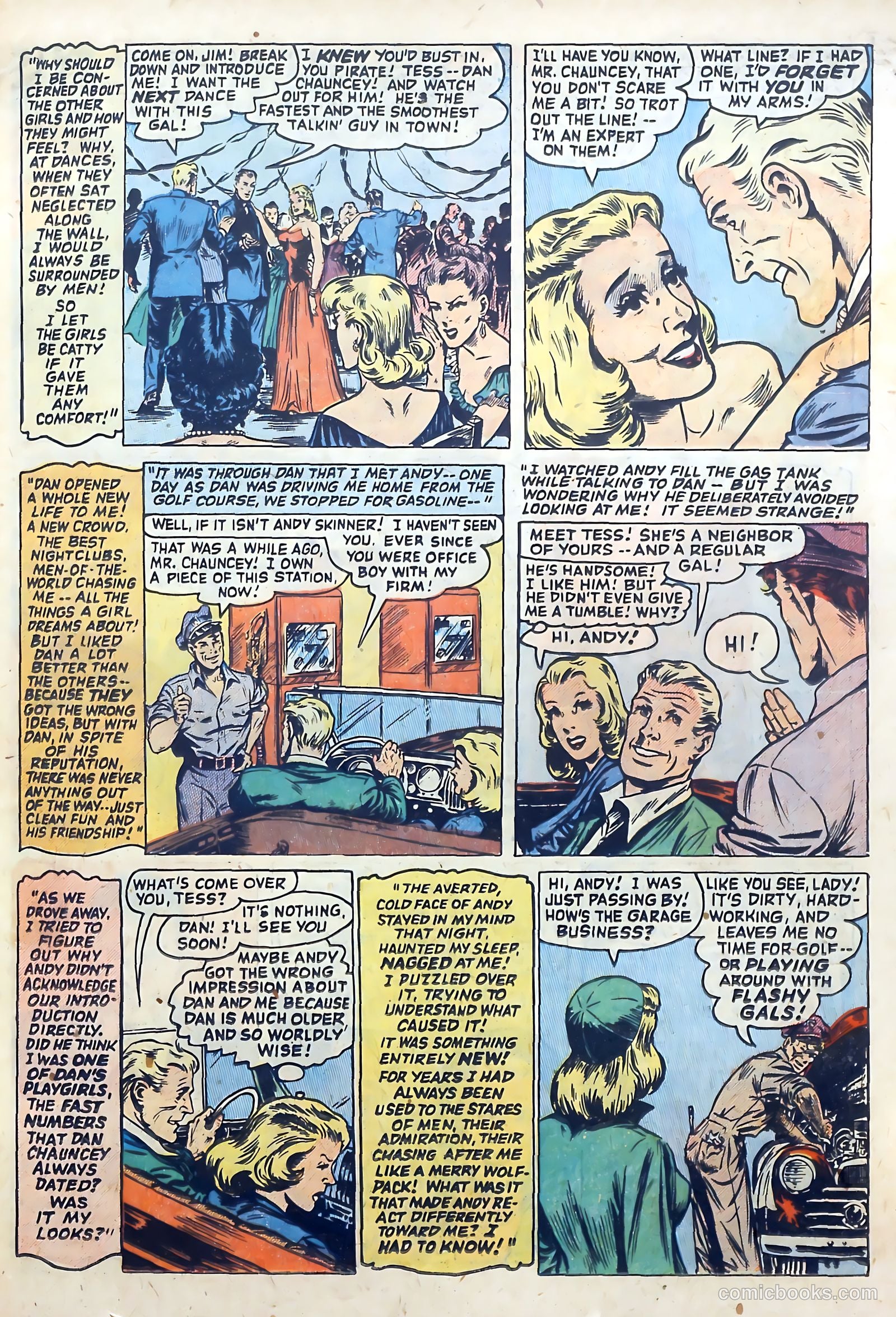 Love Diary #23 (1951) — page 21 of 36