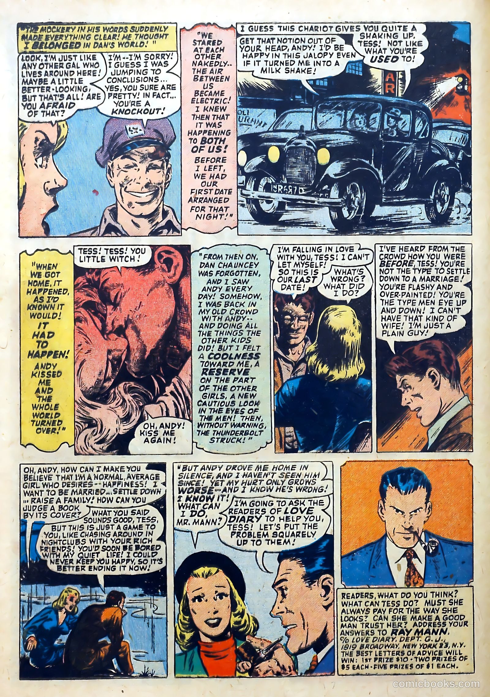 Love Diary #23 (1951) — page 22 of 36