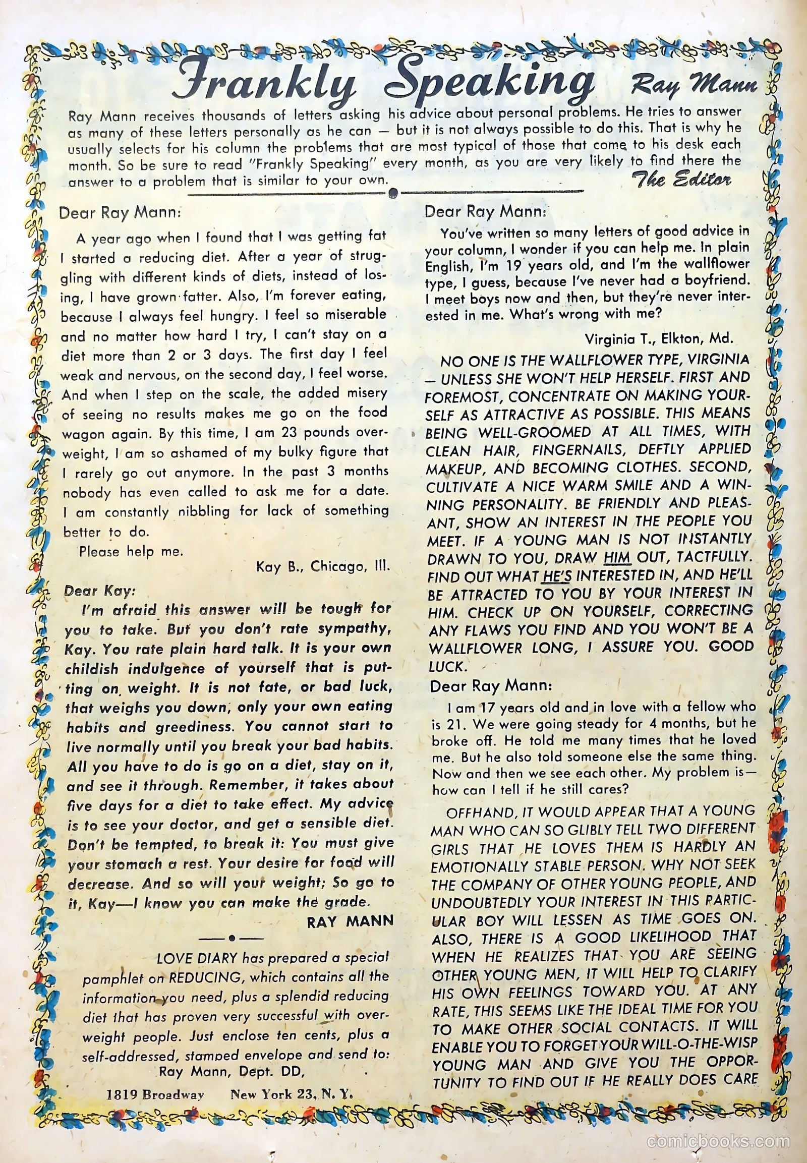 Love Diary #23 (1951) — page 24 of 36