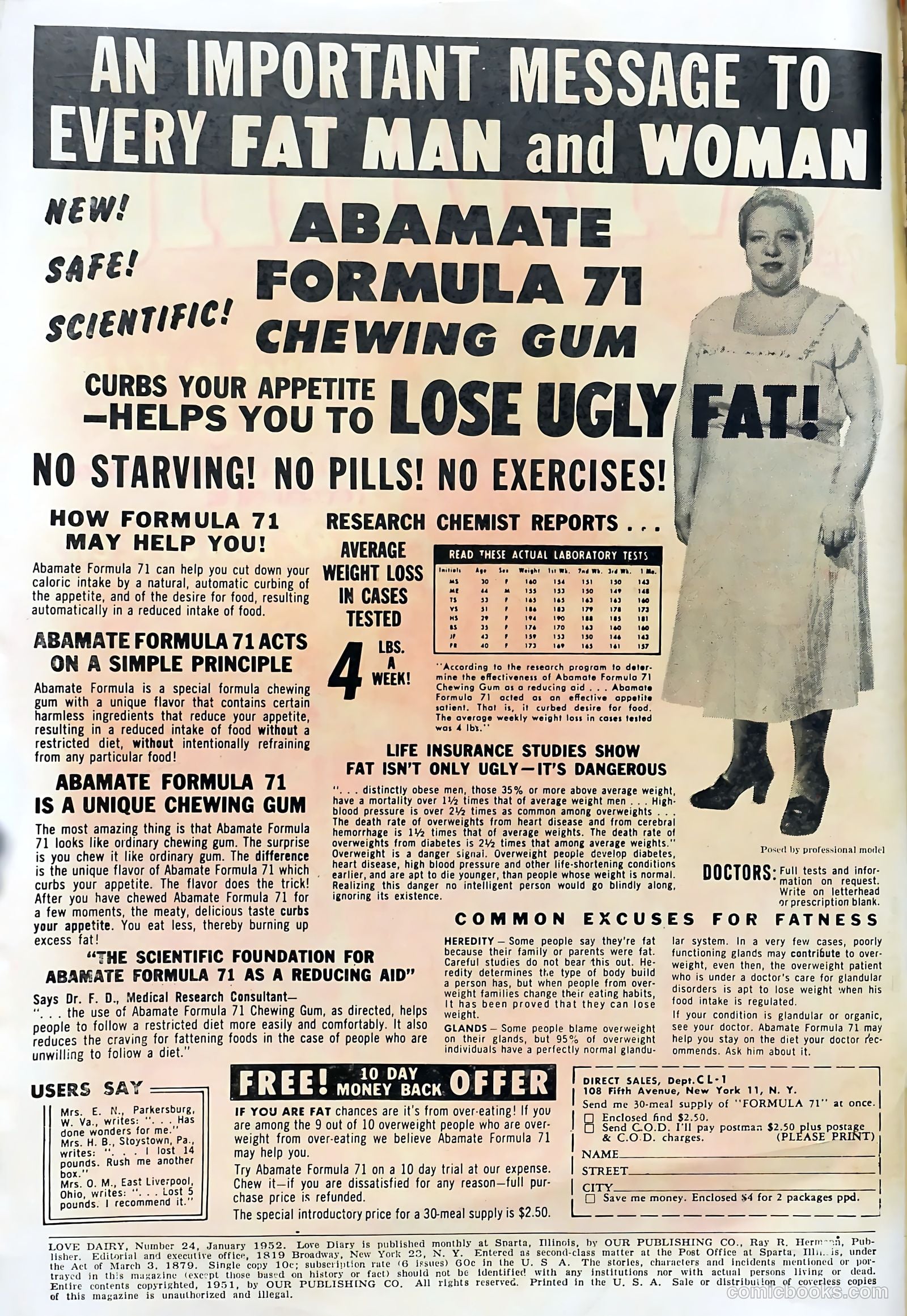 Love Diary #24 (1962) — page 2 of 36