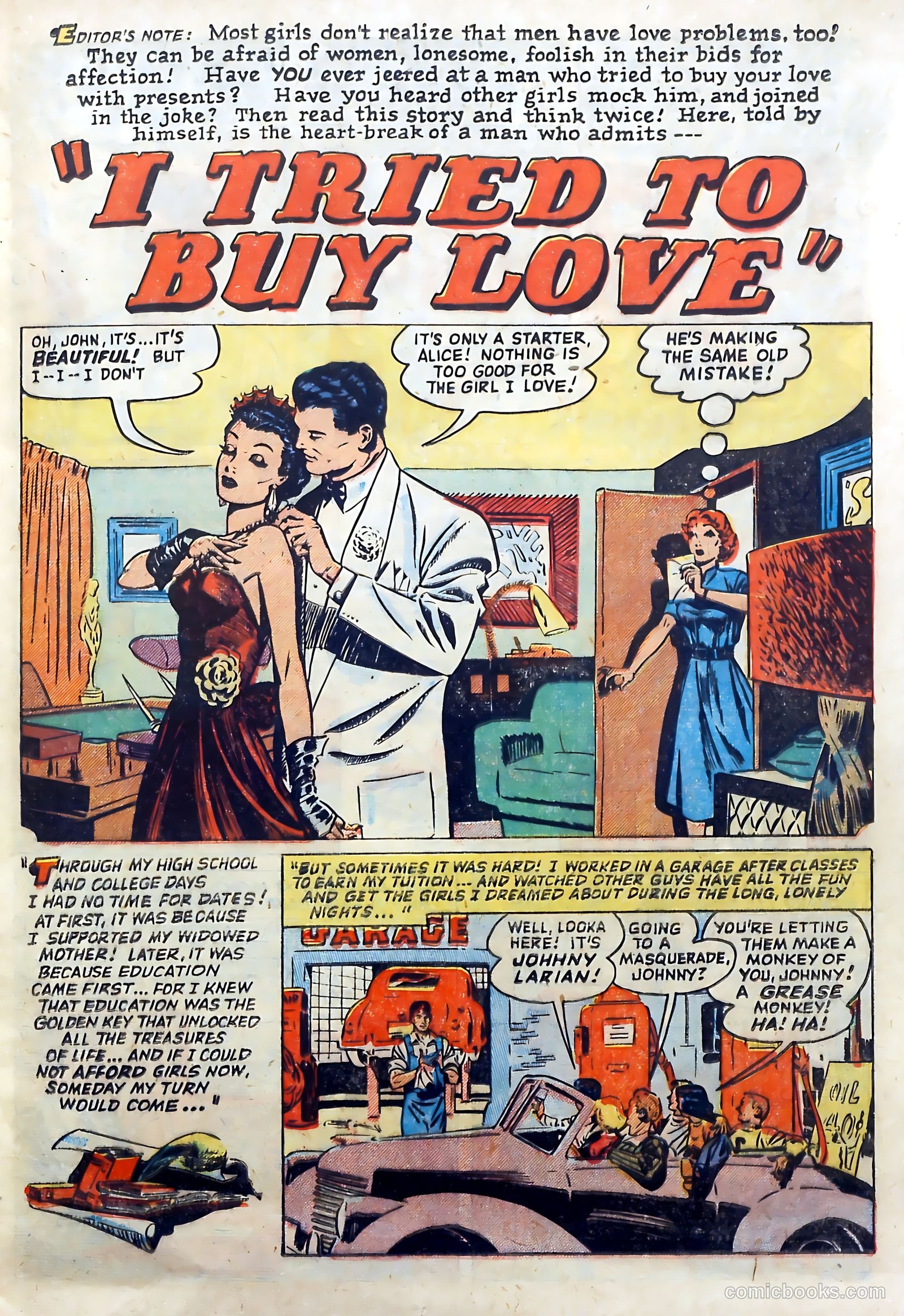 Love Diary #24 (1952) — page 15 of 36