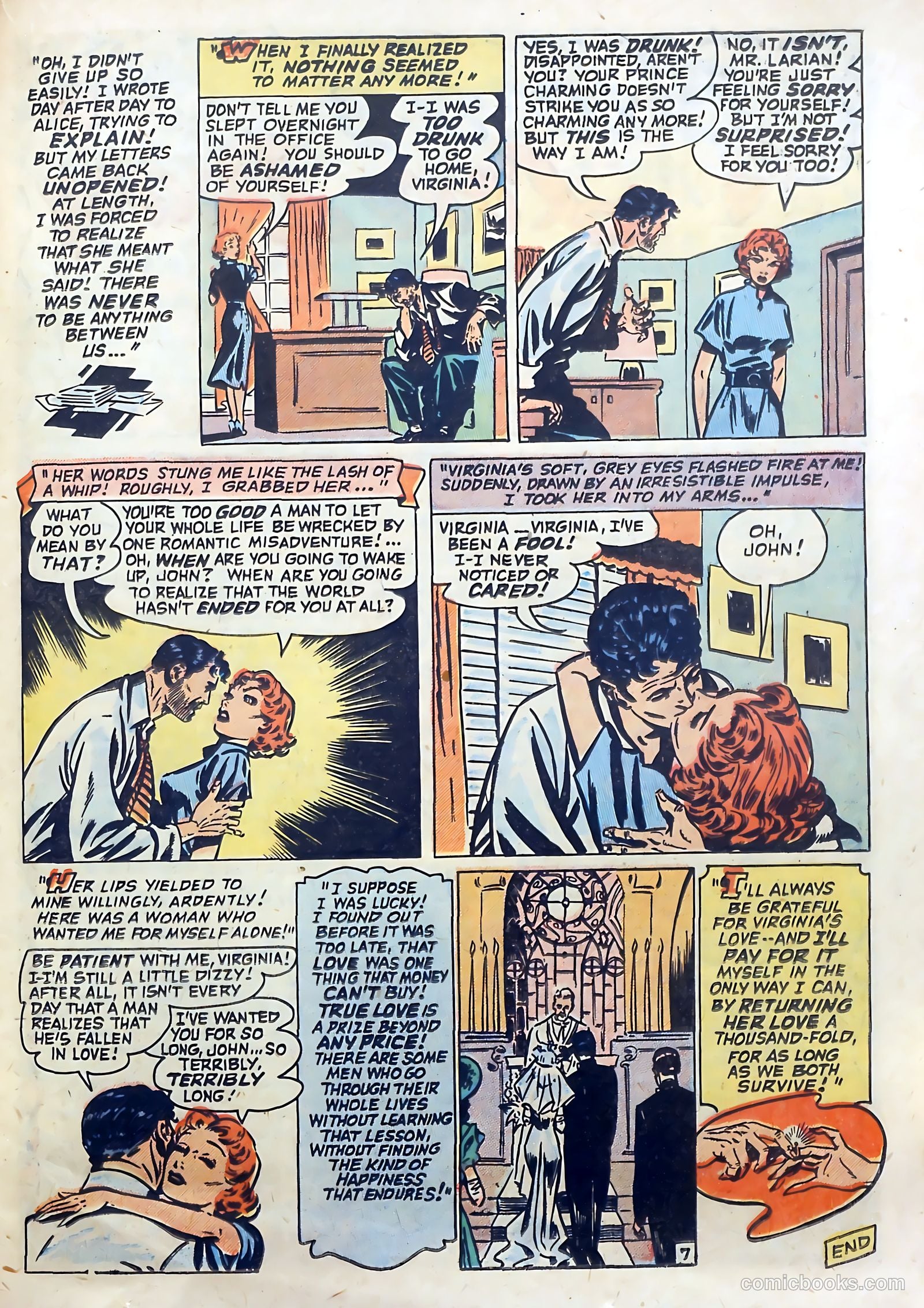 Love Diary #24 (1952) — page 21 of 36
