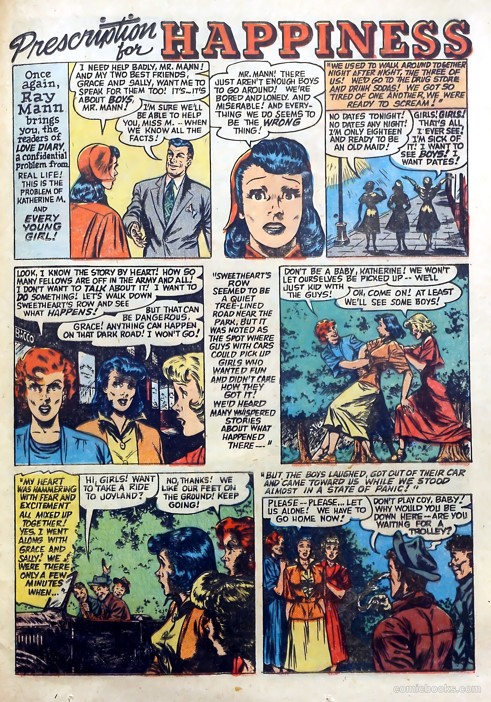 Love Diary #24 (1952) — page 23 of 36
