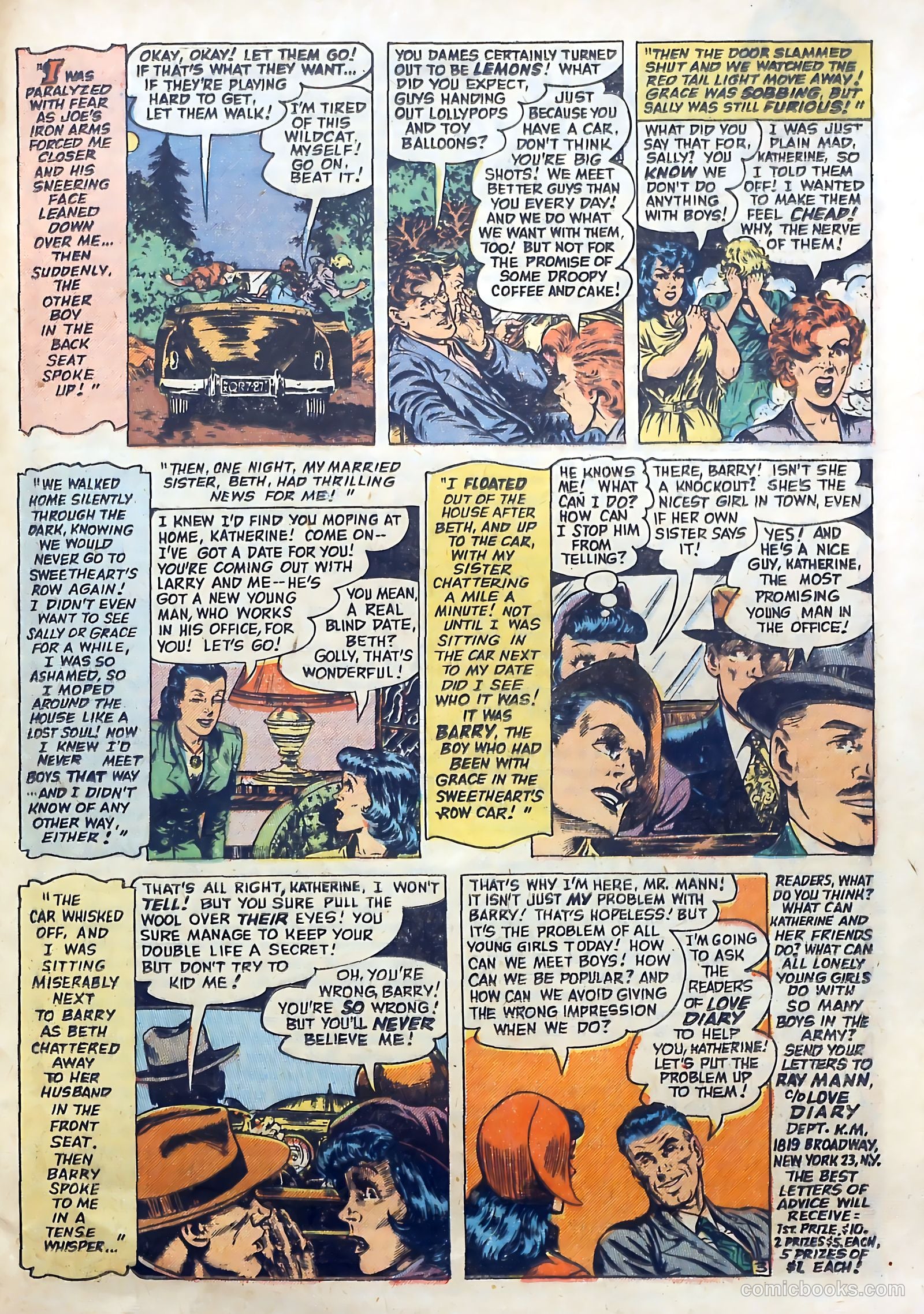 Love Diary #24 (1952) — page 25 of 36