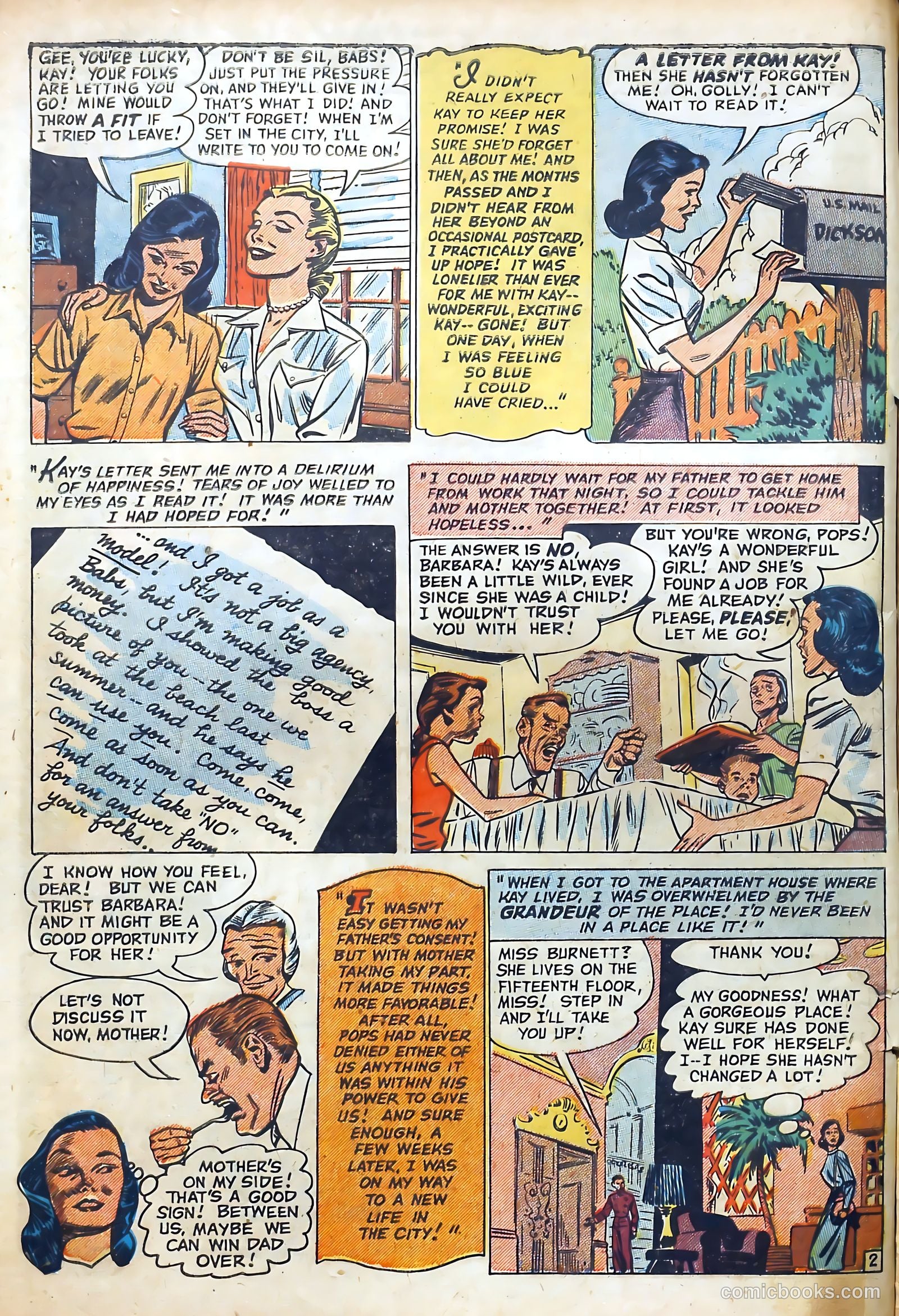 Love Diary #25 (1952) — page 4 of 36