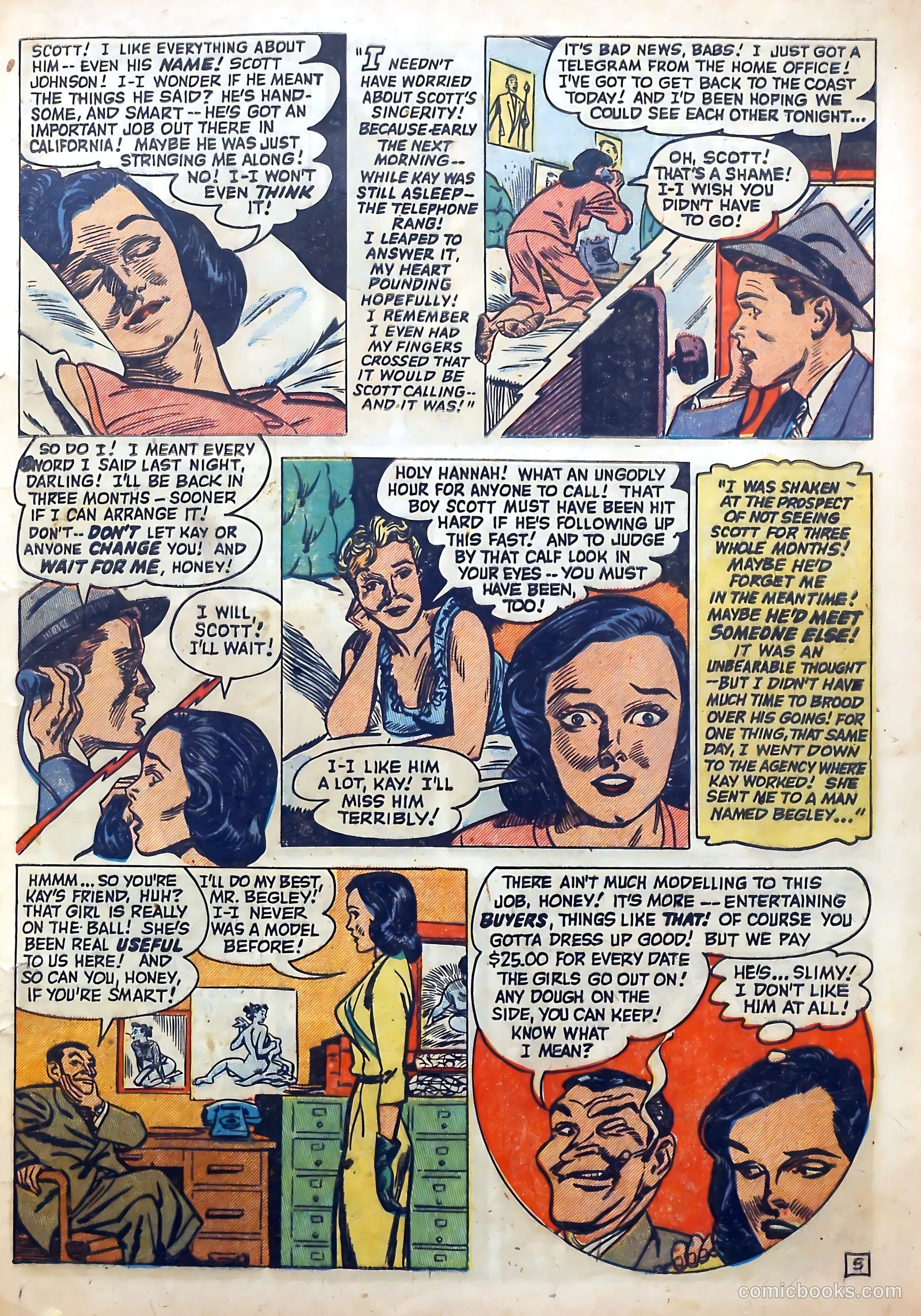 Love Diary #25 (1952) — page 7 of 36